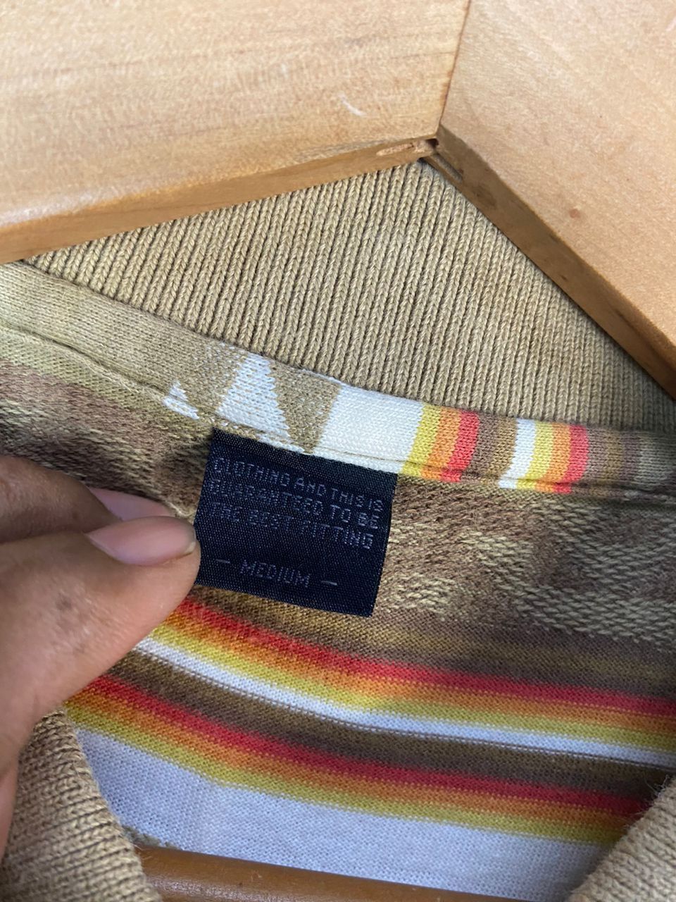 Japanese Brand × Native Unisex 🔥Fullprint native ringer polo shirt Size US M / EU 48-50 / 2 - 6 Thumbnail