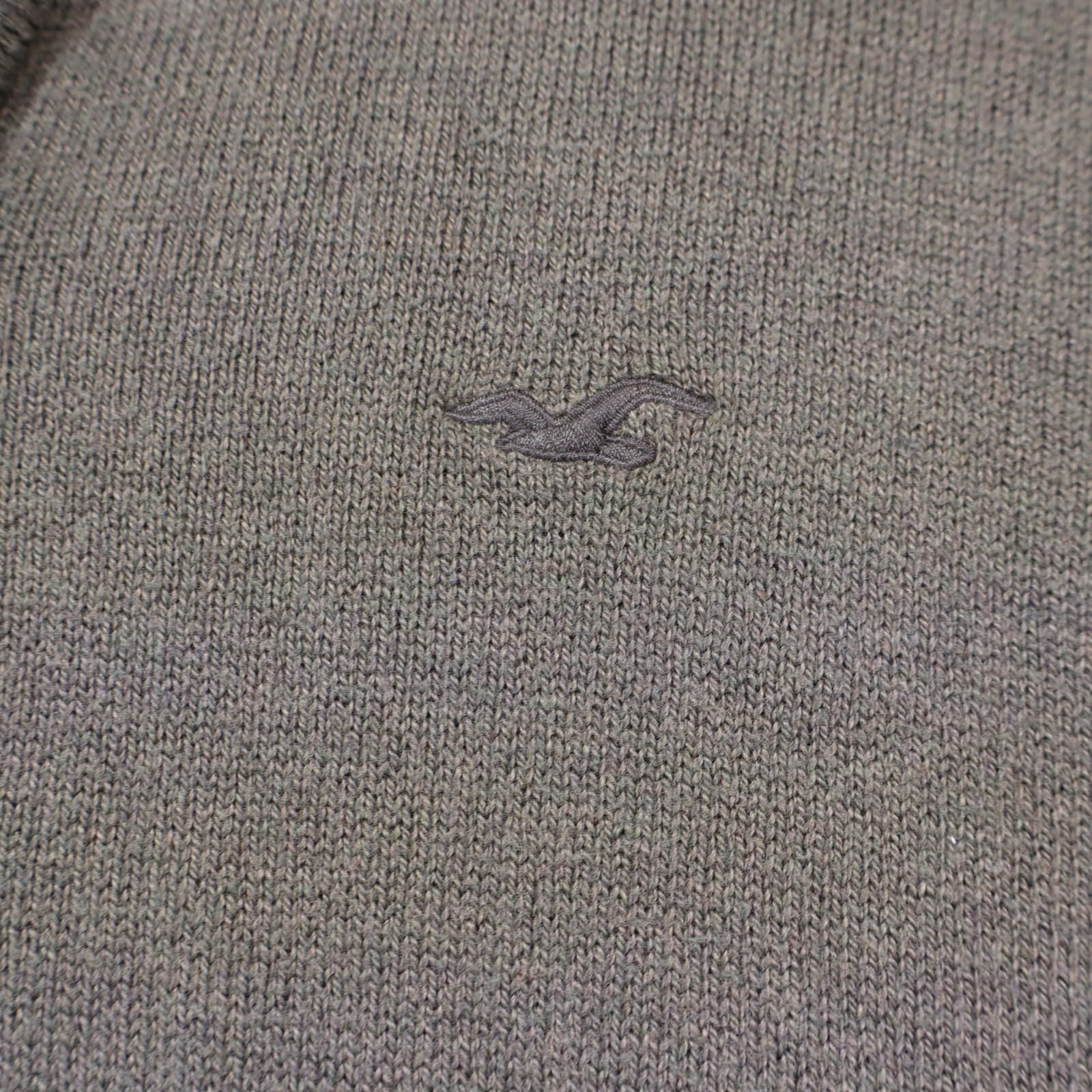 Hollister Hollister Pullover Sweatshirt Men Small 1/4 Zip Cotton Olive Size US S / EU 44-46 / 1 - 3 Thumbnail