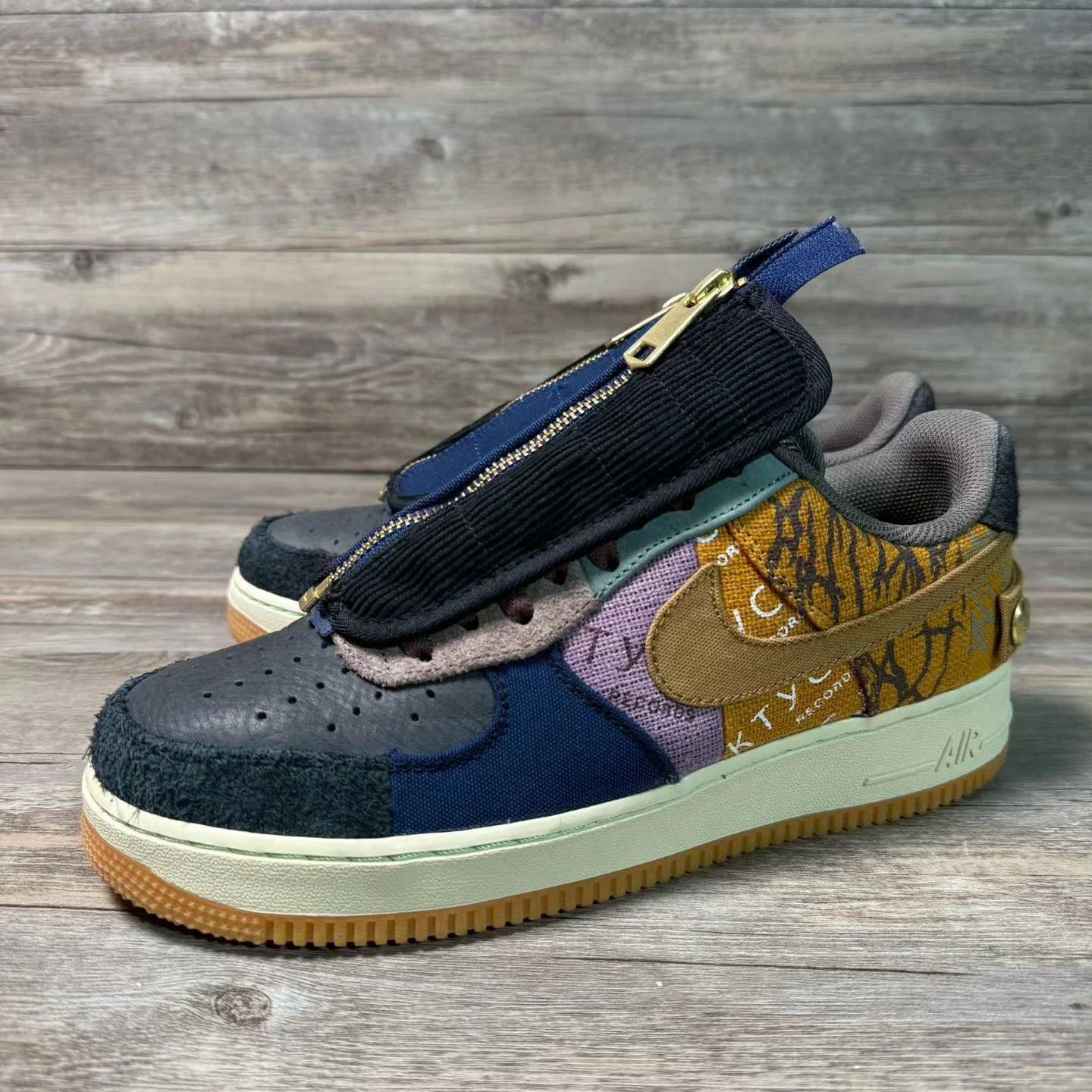 Nike TS x Nike Air Force 1 Colorblock 43 Size US 9.5 / EU 42-43 - 1 Thumbnail