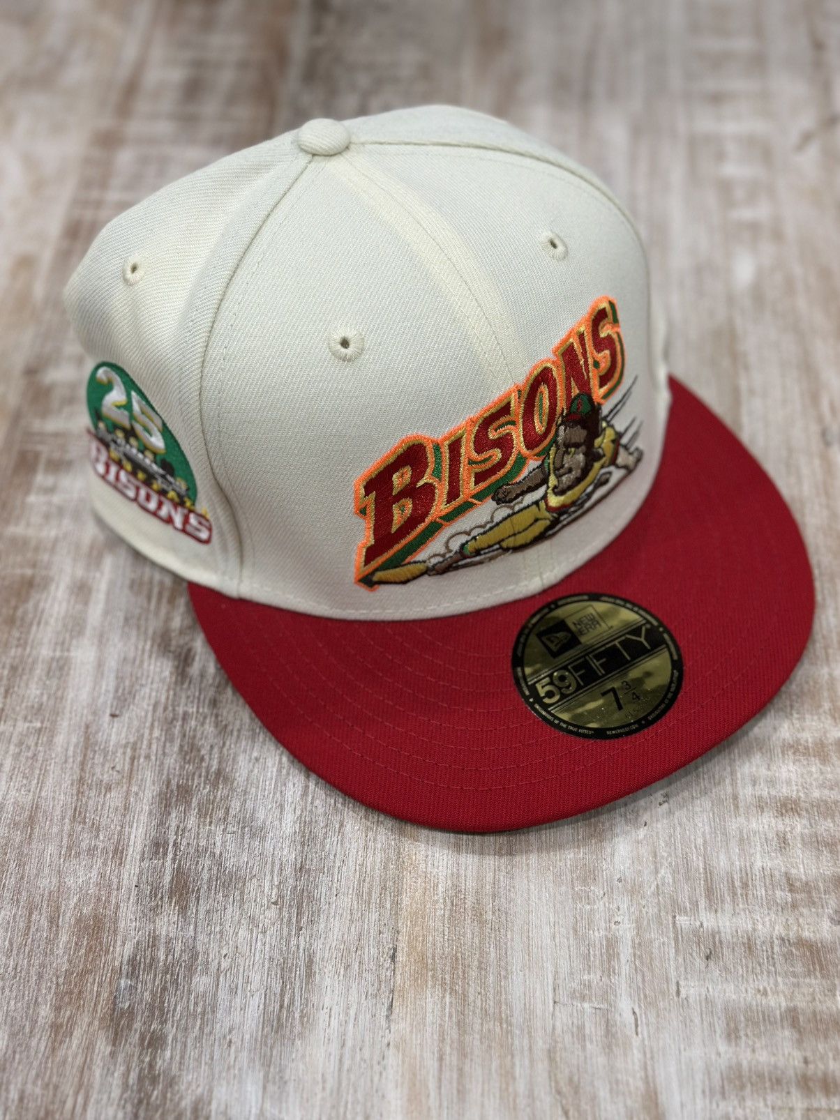 New Era × Topperz 7 3/4 Bisons two tone New era Fitted hat Size ONE SIZE - 1 Thumbnail