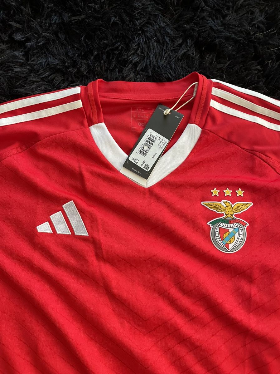 Adidas Adidas Benfica Home Jersey Sagres Size US XXL / EU 58 / 5 - 2 Thumbnail