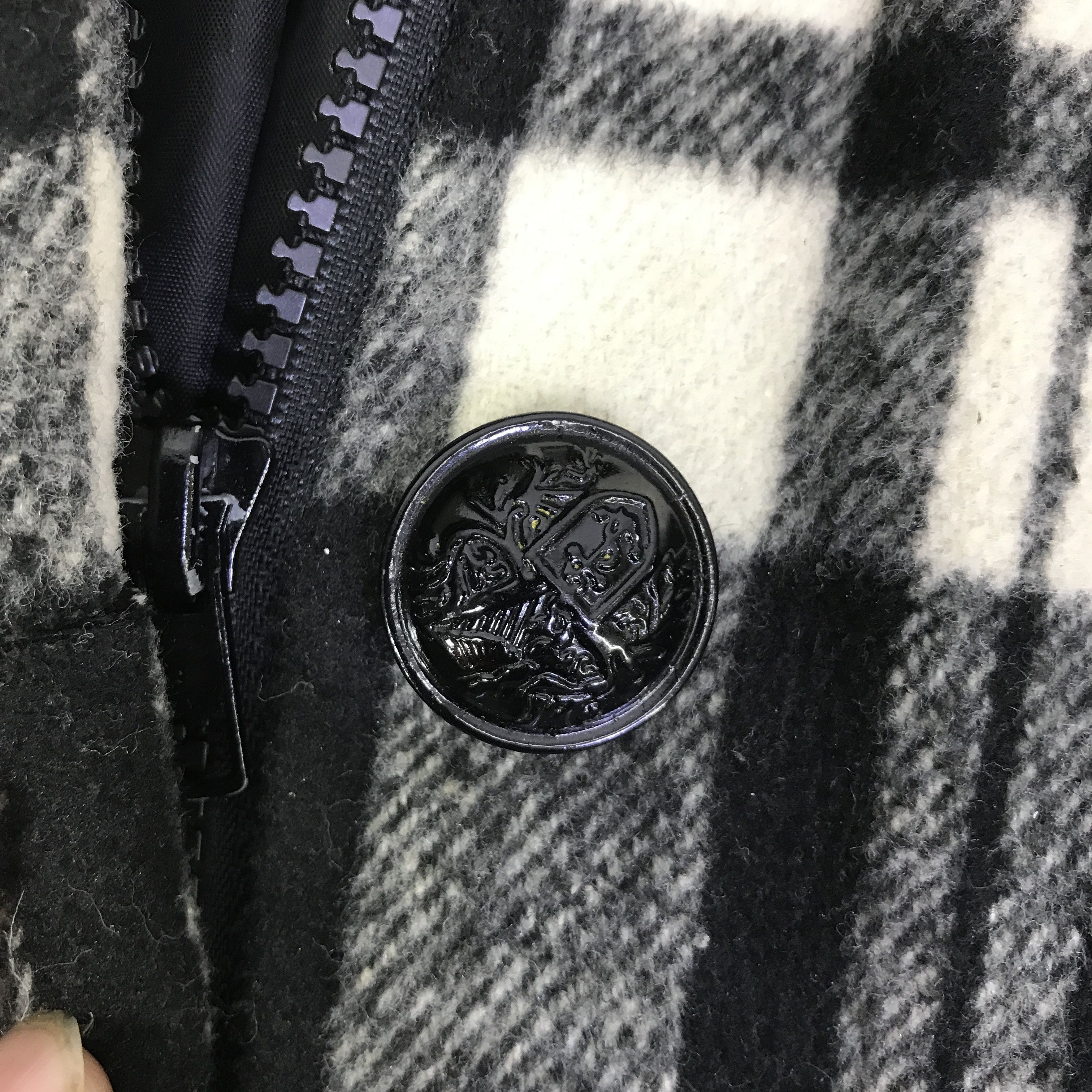 Japanese Brand Fur Hoodie made in heaven Punk Wool jacket K96B6 Size US M / EU 48-50 / 2 - 10 Thumbnail