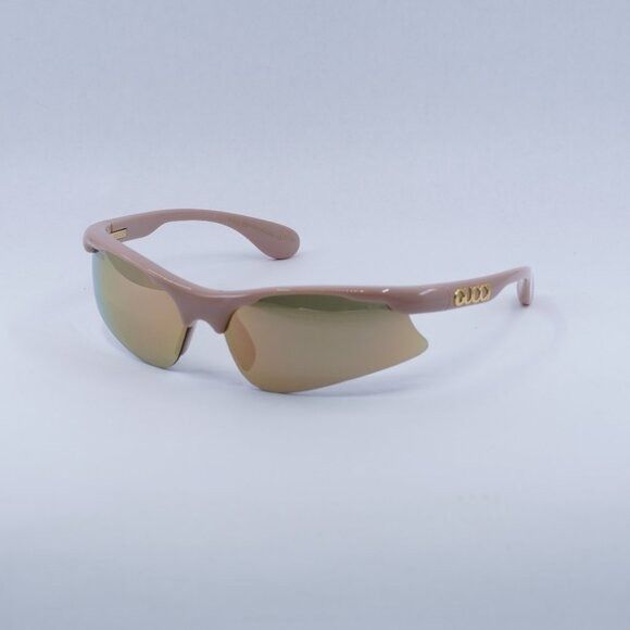 Gucci 🕶️ New Gucci GG1774S 004 Sunglasses - Shiny Cloud Rose Size ONE SIZE - 1 Thumbnail