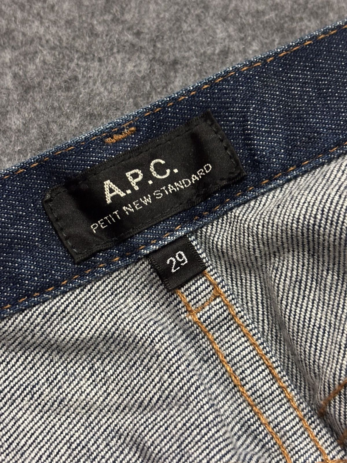 A.P.C. APC Petit New Standard Blue Jeans 29 Size US 29 - 9 Thumbnail