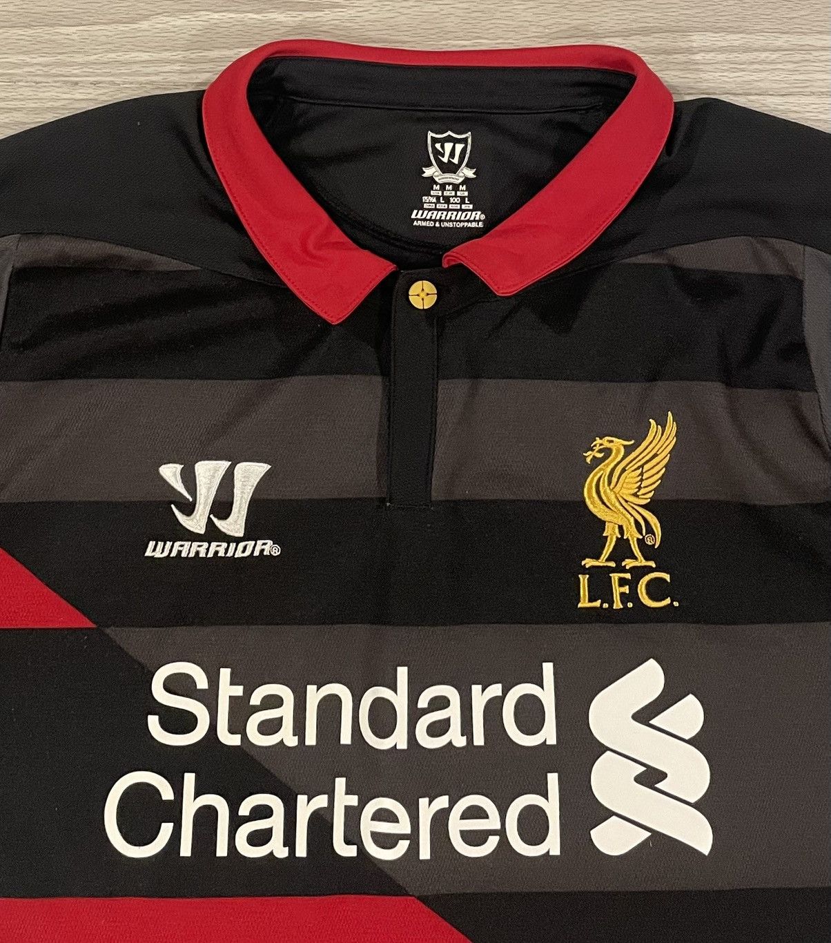 Warrior Warrior 2014 Liverpool Sterling #31 Jersey Men’s Medium Size US M / EU 48-50 / 2 - 5 Thumbnail