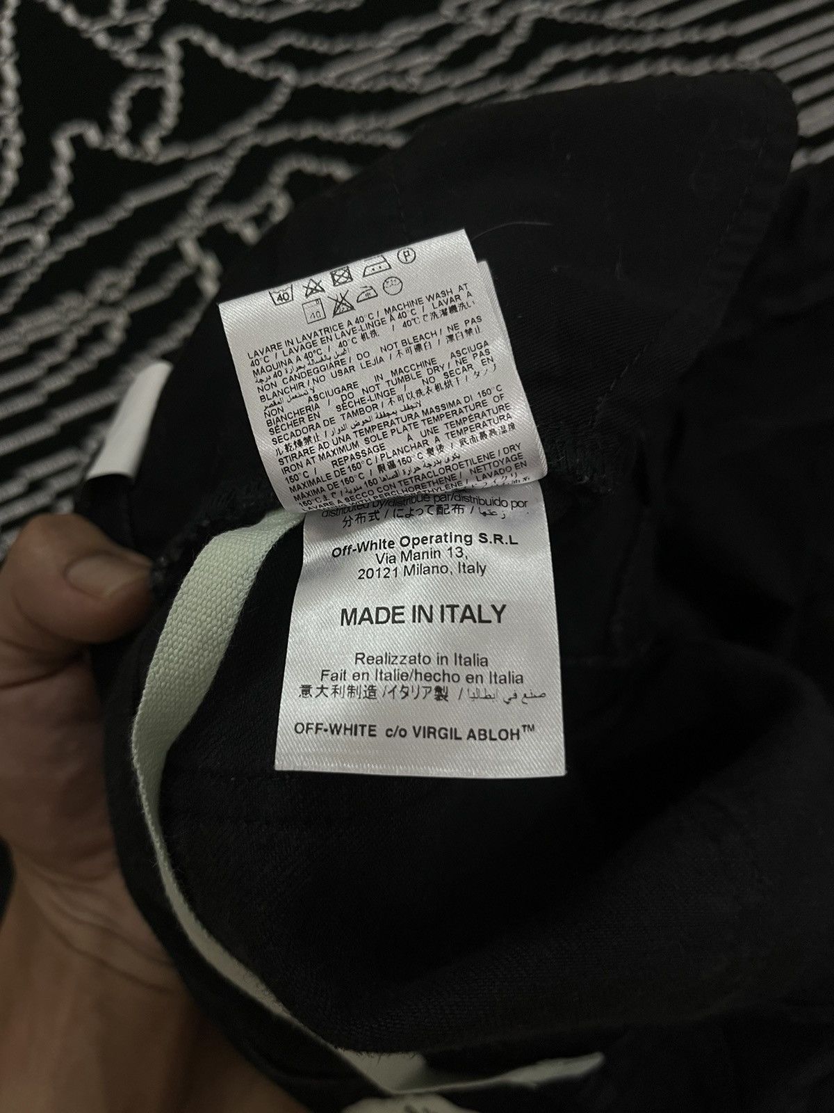 Off-White × Virgil Abloh Diag Skinny Jeans 5 Pockets Size US 27 - 6 Thumbnail