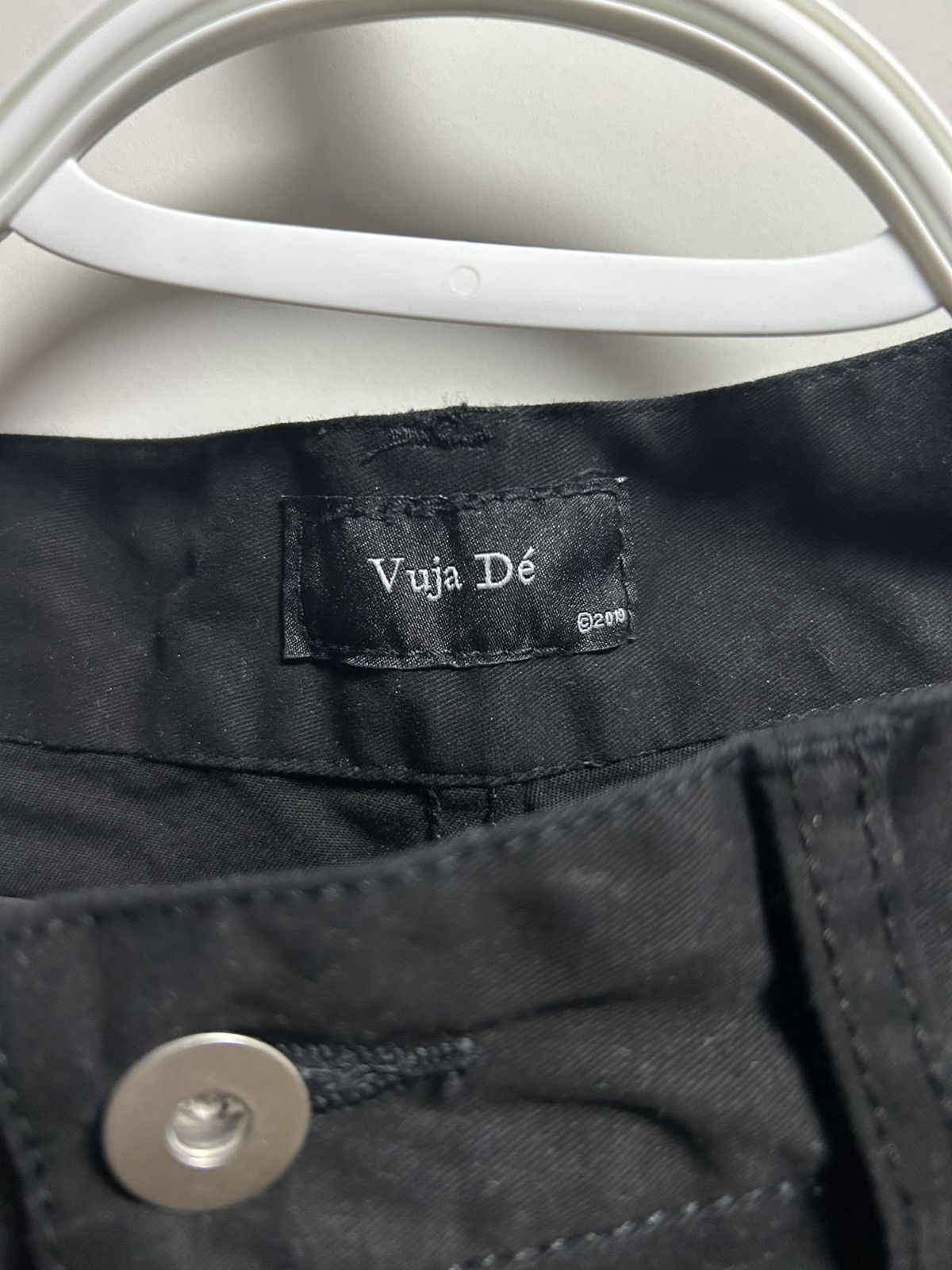 Vuja De Vuja De black bondage cargo pants size S Size US 30 / EU 46 - 5 Thumbnail