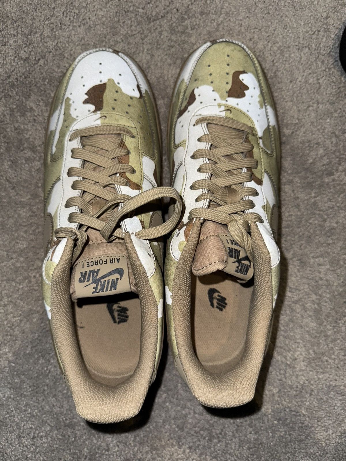 Desert Camo Nike Air Force Camo Boots Outfit Women's Nike Air