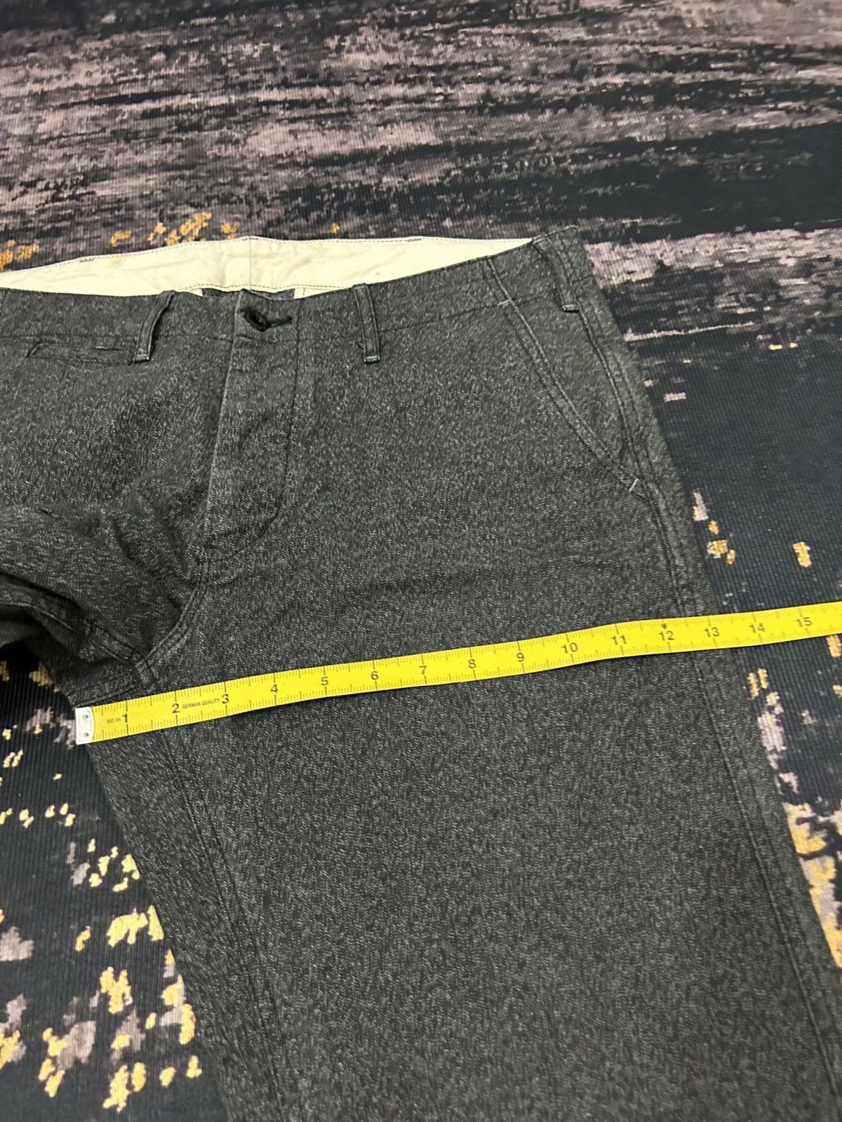 Burgus Plus Burgus Plus Lot 401 Salt & Pepper Military Trouser Pants Size US 34 / EU 50 - 17 Thumbnail