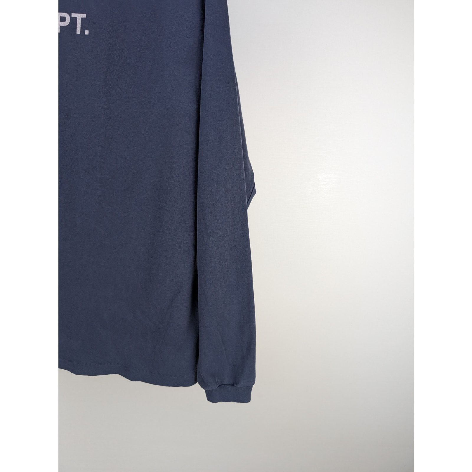 Gallery Dept. o1rshd1 Long Sleeve Shirt Sweatshirt in Navy Blue Size US L / EU 52-54 / 3 - 3 Thumbnail