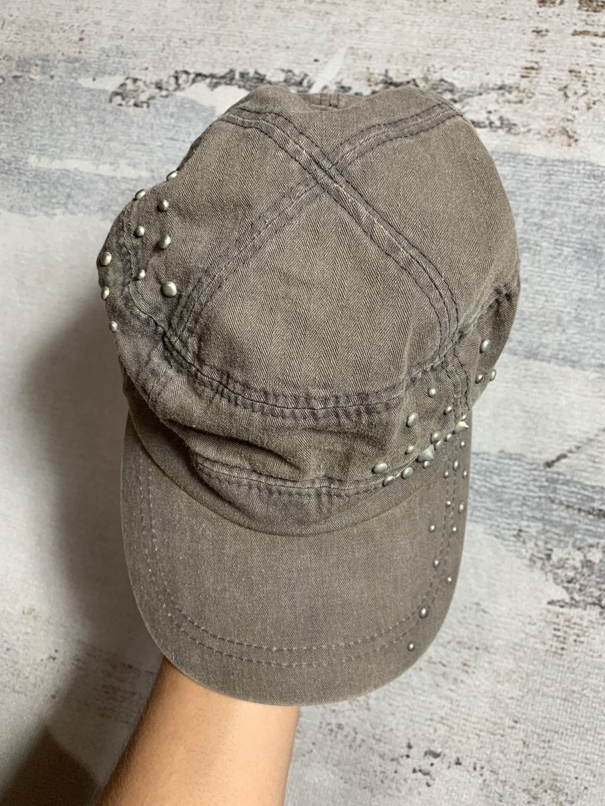 Hysteric Glamour 2000s Undefined JapanFaded Studded Cap Size ONE SIZE - 3 Thumbnail