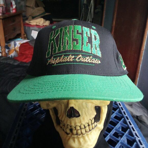 Other DS Vintage Steve Kinser Asphalt Outlaw Mac Tools Snap Hat Size ONE SIZE - 1 Thumbnail