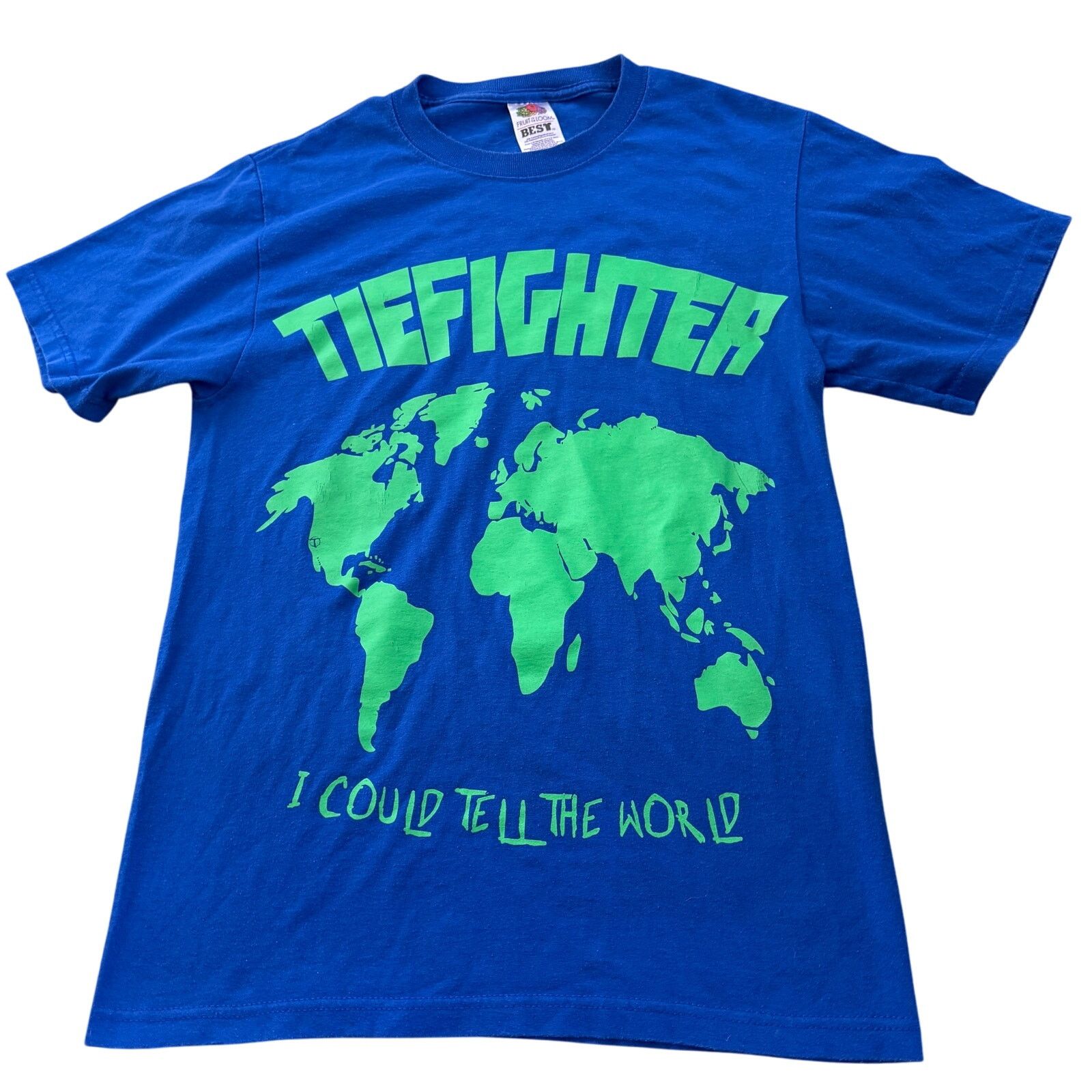 Fruit Of The Loom Tiefighter If I Could Tell The World Hardcore T Shirt Sz S Size US S / EU 44-46 / 1 - 1 Thumbnail