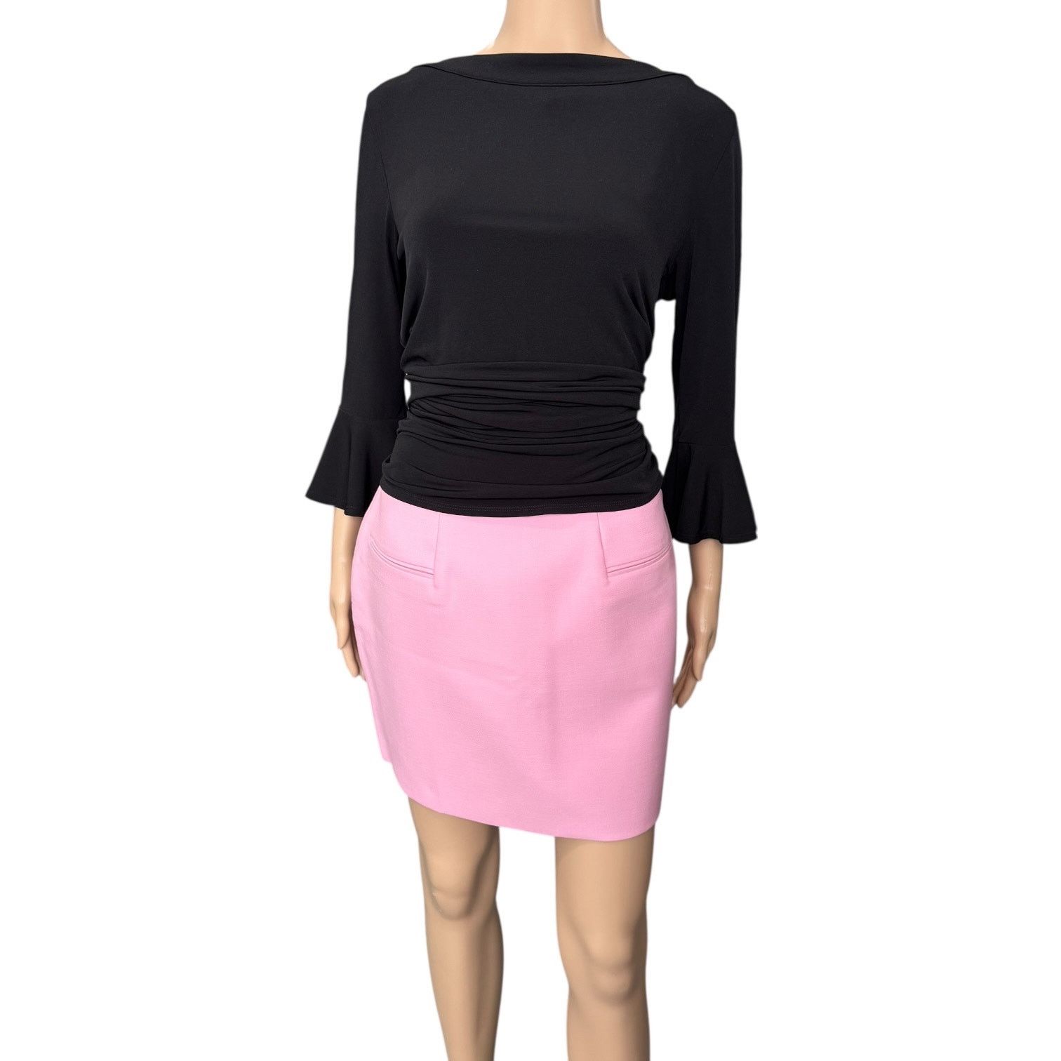 Salvatore Ferragamo Ferragamo Pink Mini Skirt Size 32" / US 10 / IT 46 - 3 Thumbnail