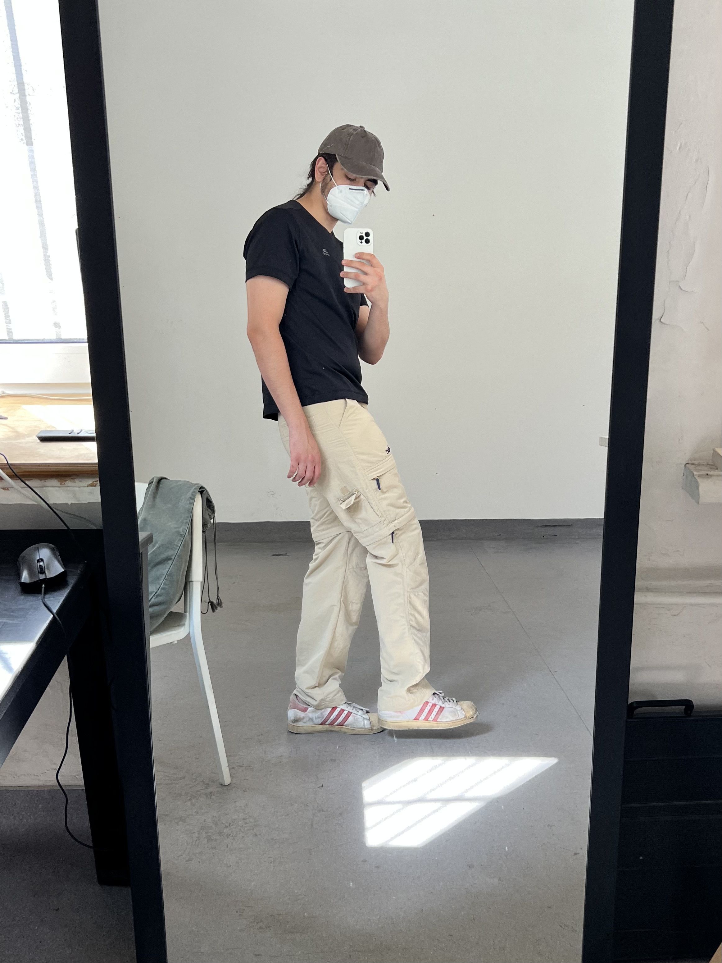 Asics × Japanese Brand Asics Transformer Cargo Short Vintage Nylon Pant 1990s Size US 34 / EU 50 - 6 Thumbnail