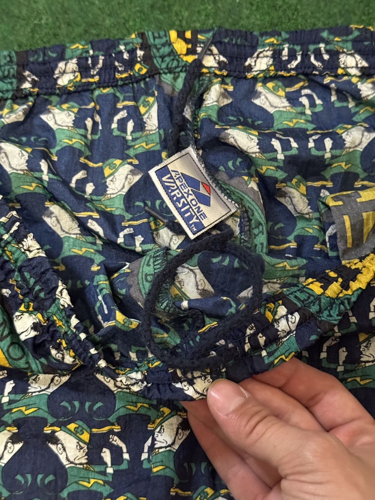 Apex Vintage 90s Notre Dame Fighting Irish M/L Sweatpants Size US 36 / EU 52 - 4 Thumbnail