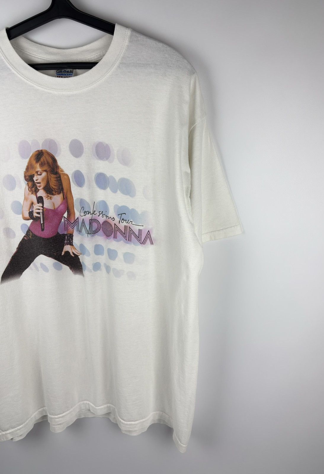 Vintage Vintage Madonna Confessions Tour 2006 T-shirt Concert Tee Size US XL / EU 56 / 4 - 2 Thumbnail