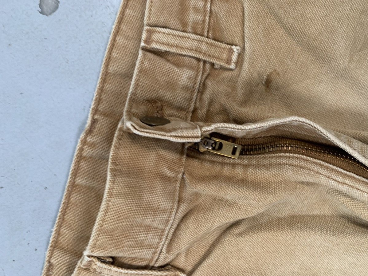 Carhartt Vintage Carharttt B01 BRN sun-fade double knee workwear Size US 32 / EU 48 - 5 Thumbnail