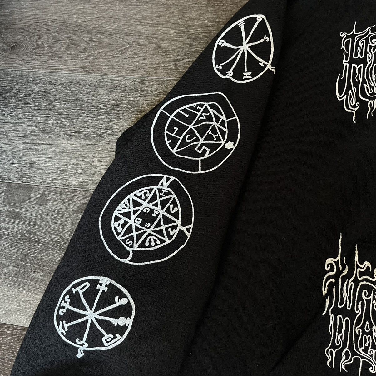 Haunted Starbucks Haunted Starbucks x Have a Great Day NYC Black Metal Hoodie Size US XL / EU 56 / 4 - 4 Thumbnail