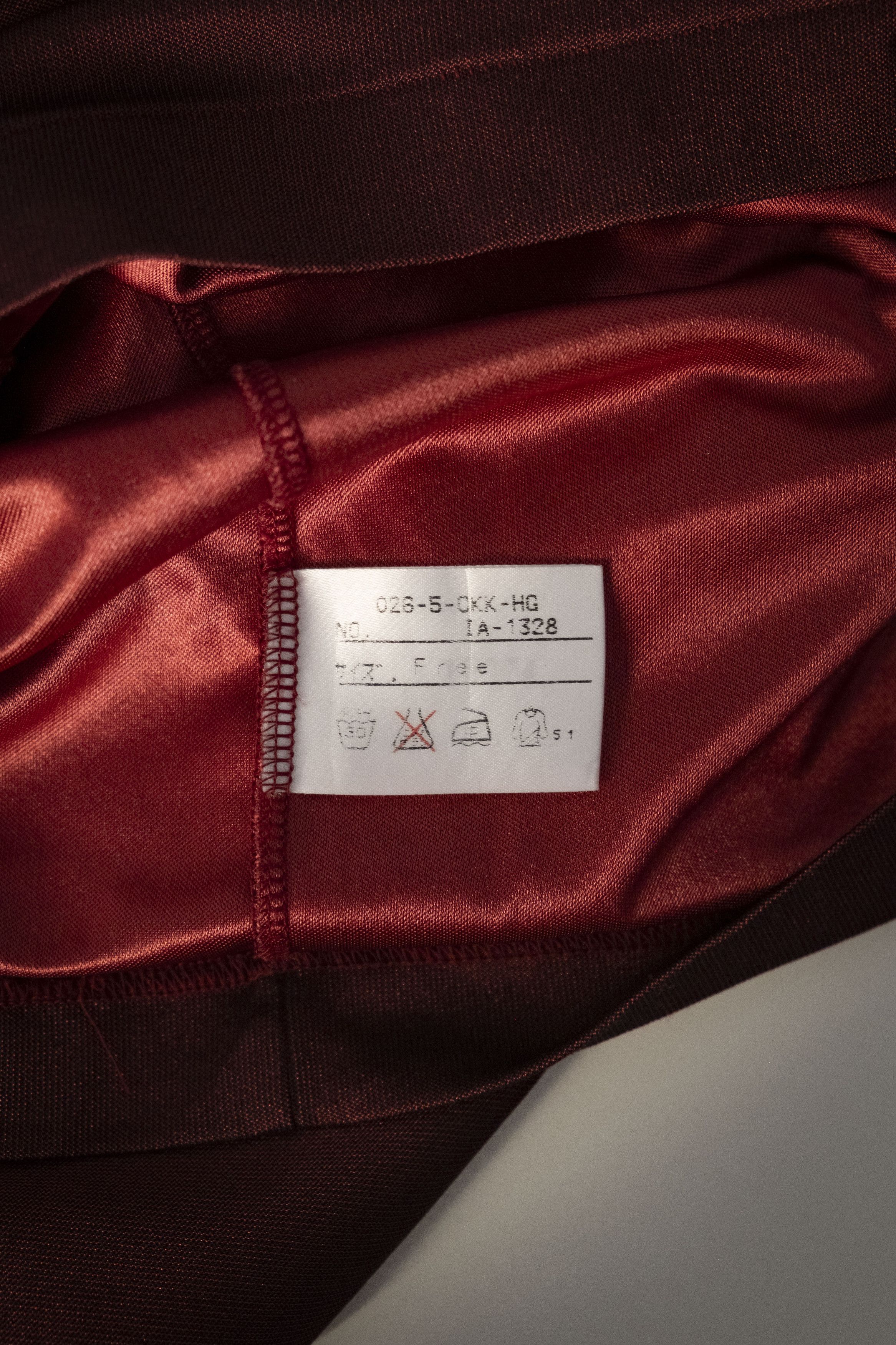 Jean Paul Gaultier Jean-Paul Gaultier Objet red longsleeve Size US M / EU 48-50 / 2 - 5 Thumbnail