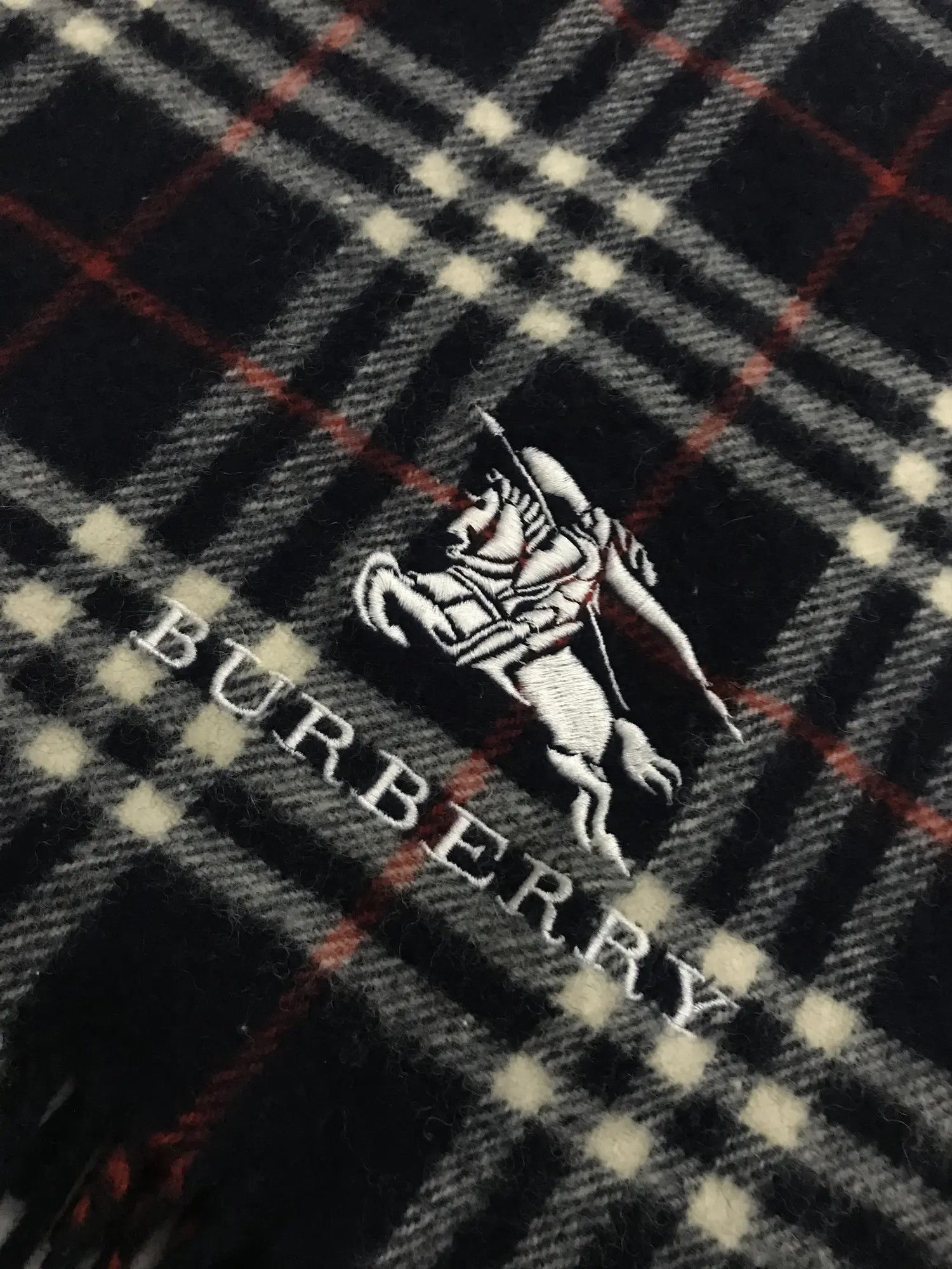 Burberry Burberry Novacheck Scarf Wool Size ONE SIZE - 9 Thumbnail