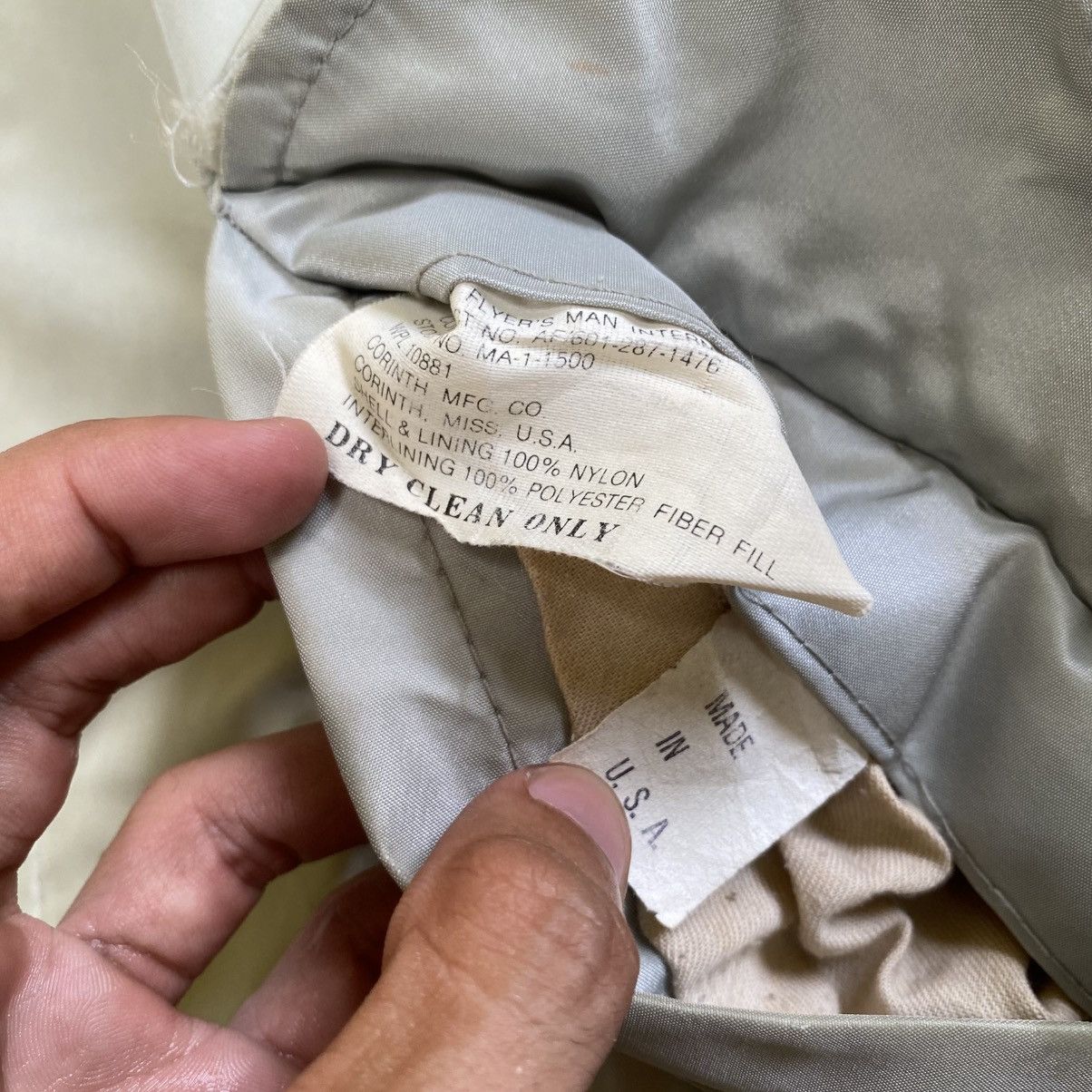 Buzz Rickson's × Japanese Brand 💥80s CORINTH MFG RIOT FLIGHT BOMBER JACKET Size US M / EU 48-50 / 2 - 7 Thumbnail