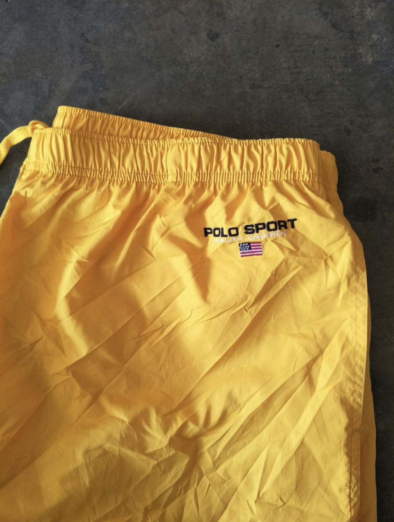 Polo Ralph Lauren Yellow Colour Polo Ralph Lauren Nylon Pant Size US 35 - 1 Thumbnail