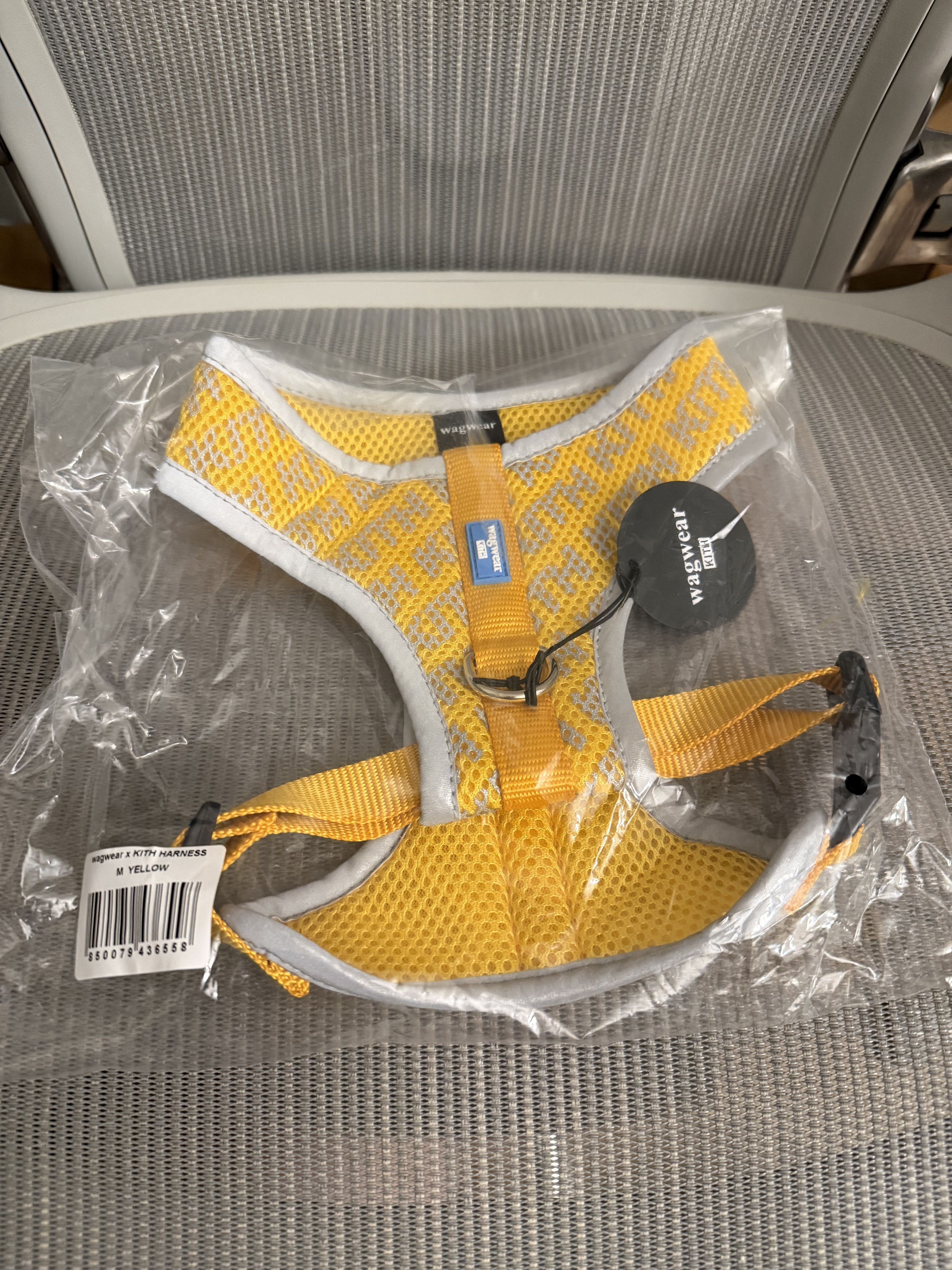 Kith (medium) Kith for wagwear Padded Harness - Yellow Size ONE SIZE - 6 Thumbnail