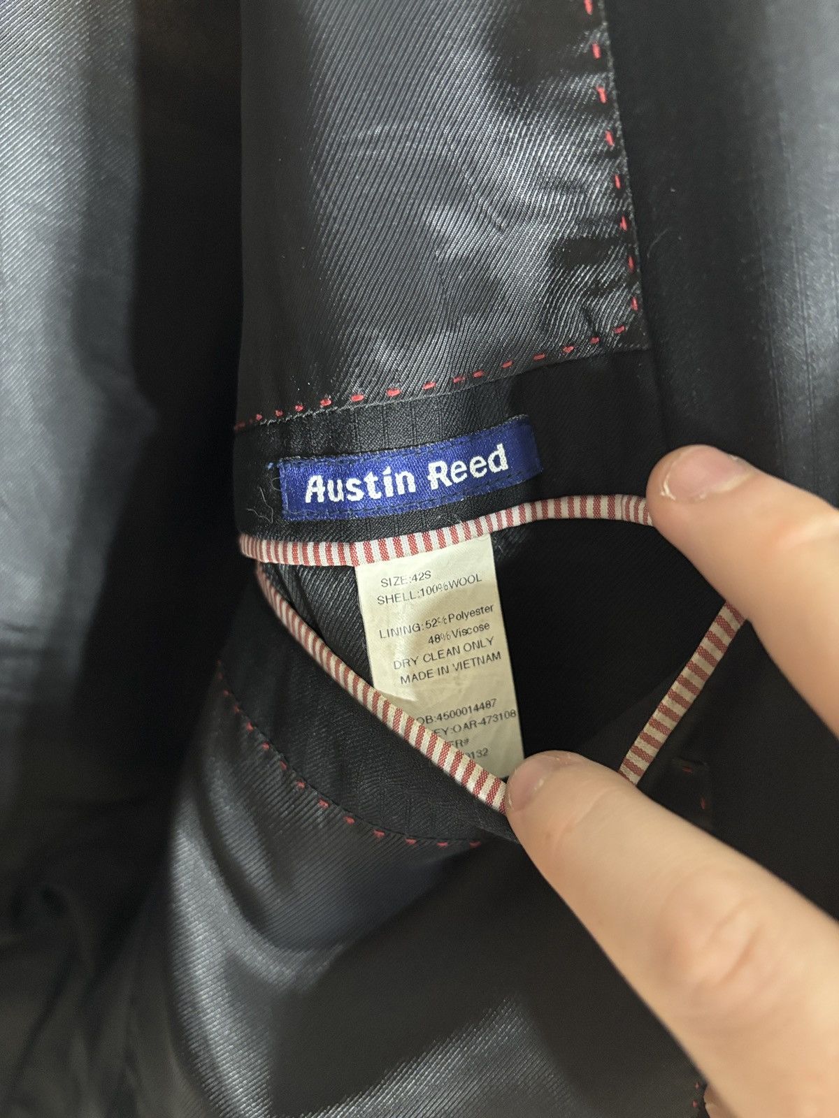 Austin Reed Austin Reed Suit 1 Button 42S Size 42S - 3 Thumbnail