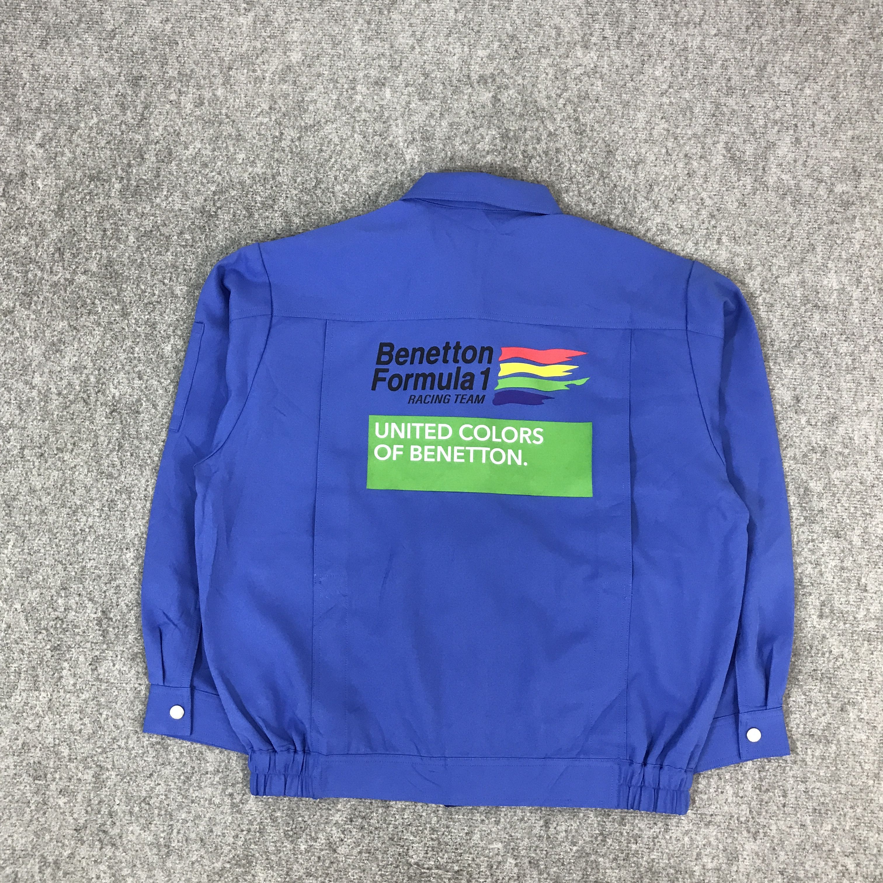 United Colors Of Benetton BENETTON FORMULA 1 RACING TEAM JACKET Size US L / EU 52-54 / 3 - 1 Thumbnail