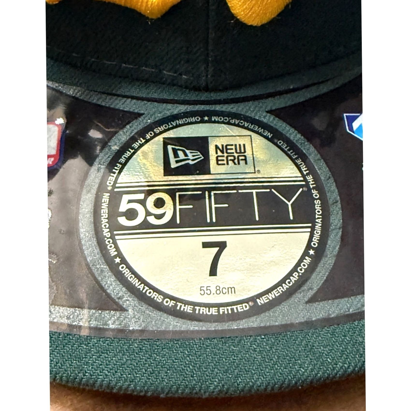 New Era New Era Oakland Athletics Hat 59FIFTY Fitted MLB Green 7 Mens Cap Size ONE SIZE - 4 Thumbnail