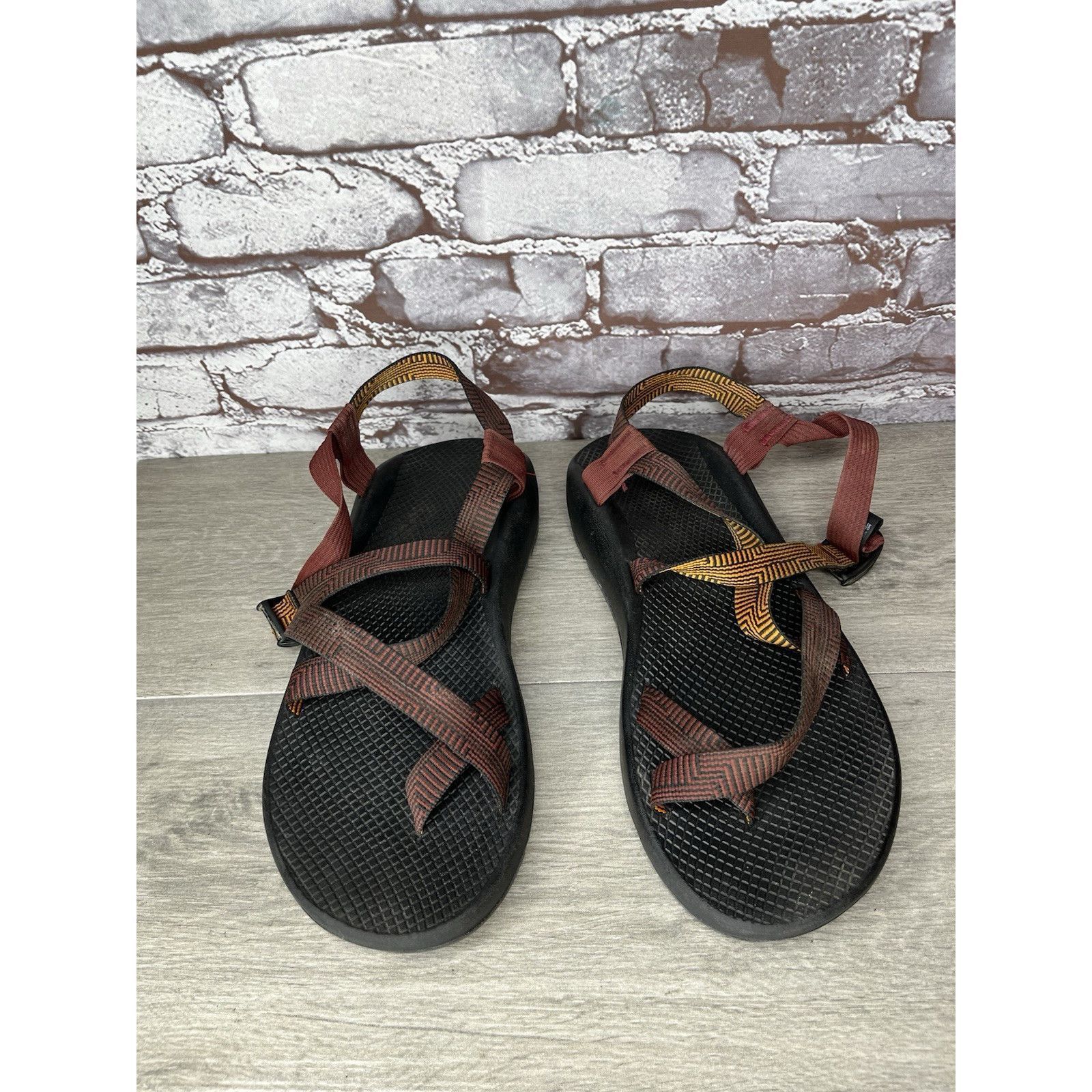 Chaco Chaco Z2 Classic Fore Port Red Textile Strappy Sandals Men 1 Size US 12 / EU 45 - 12 Thumbnail