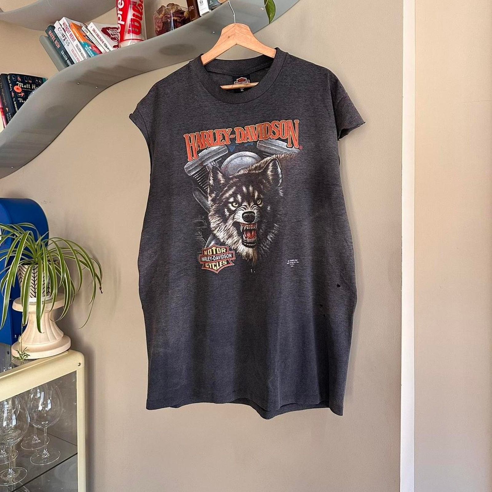Harley Davidson × Vintage Vintage 1991 Harley Davidson 3D Emblem Shirt Size US XL / EU 56 / 4 - 1 Thumbnail