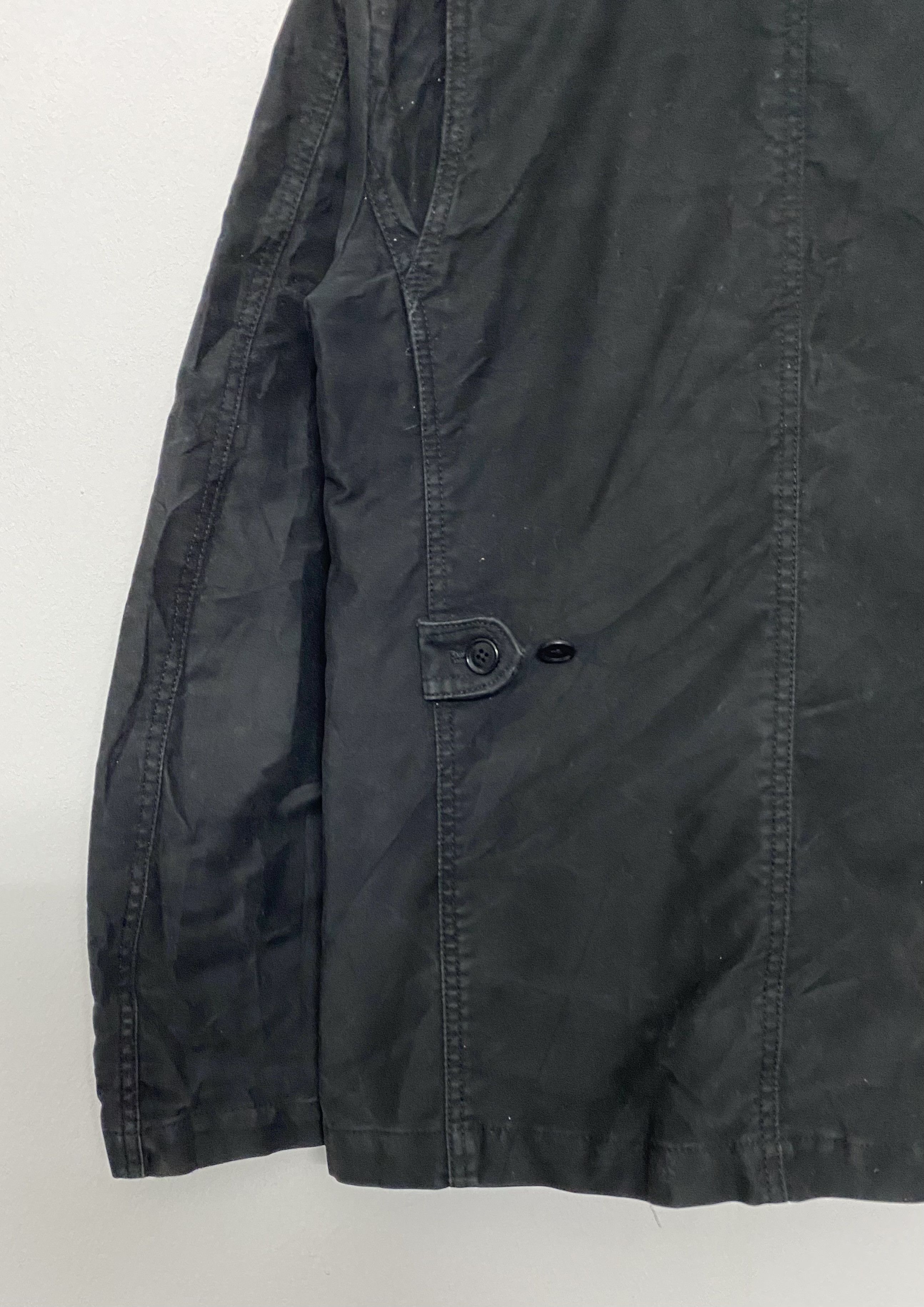 Melrose MEN'S MELROSE Tactical Black Field Jacket M-65 Style Size US S / EU 44-46 / 1 - 9 Thumbnail