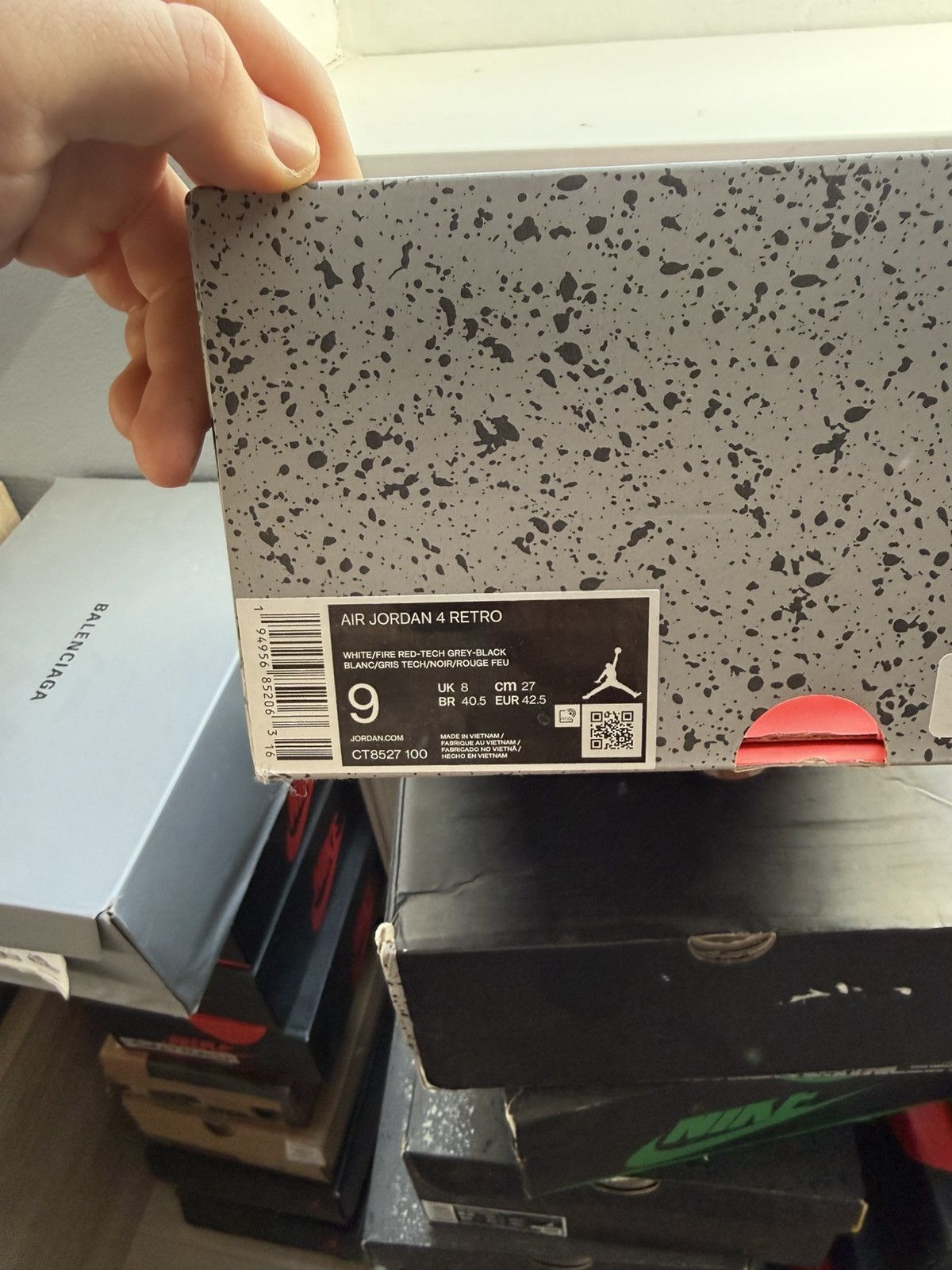 Jordan Brand Air jordan 4 oreo Size US 9 / EU 42 - 15 Thumbnail
