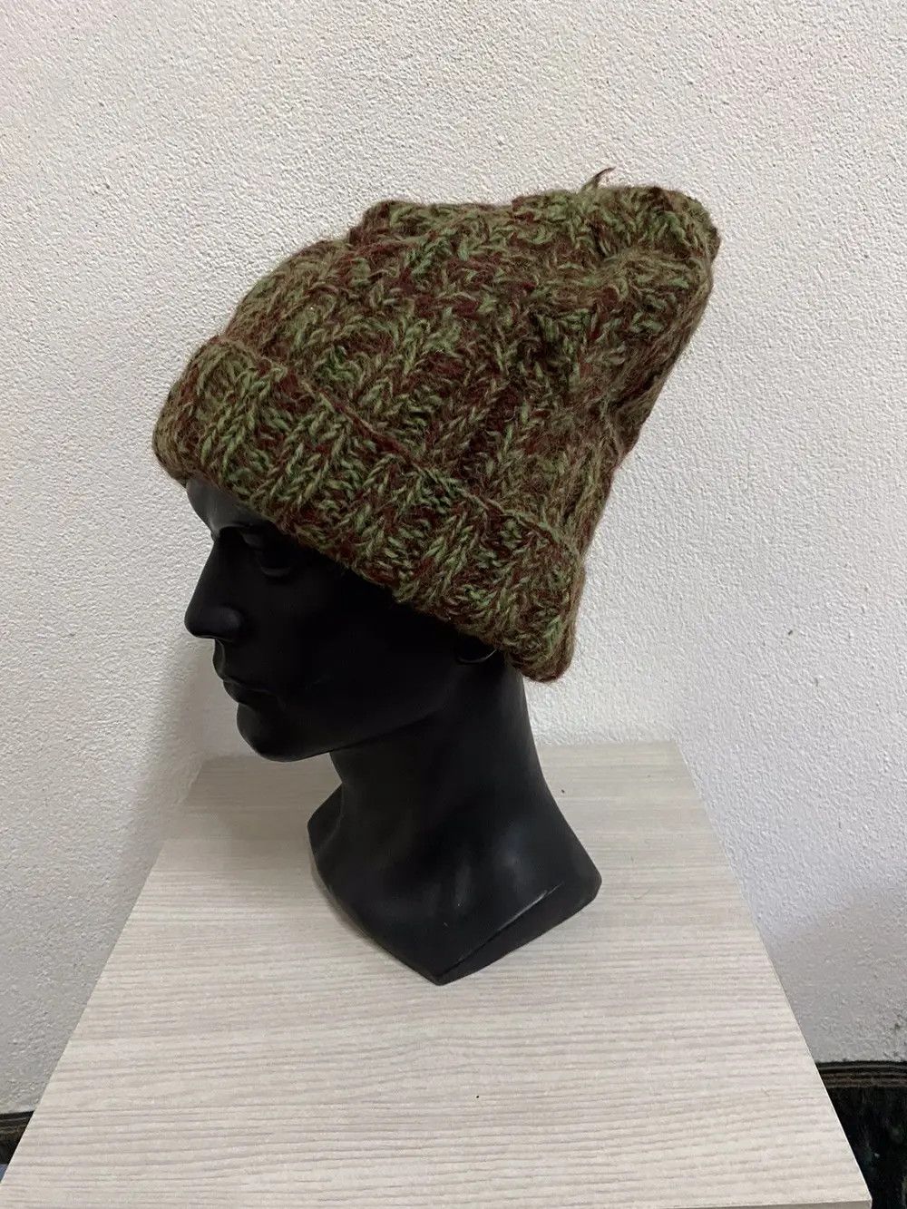 Japanese Brand × Vintage Vintage Knit Beanie Hat Size ONE SIZE - 2 Thumbnail