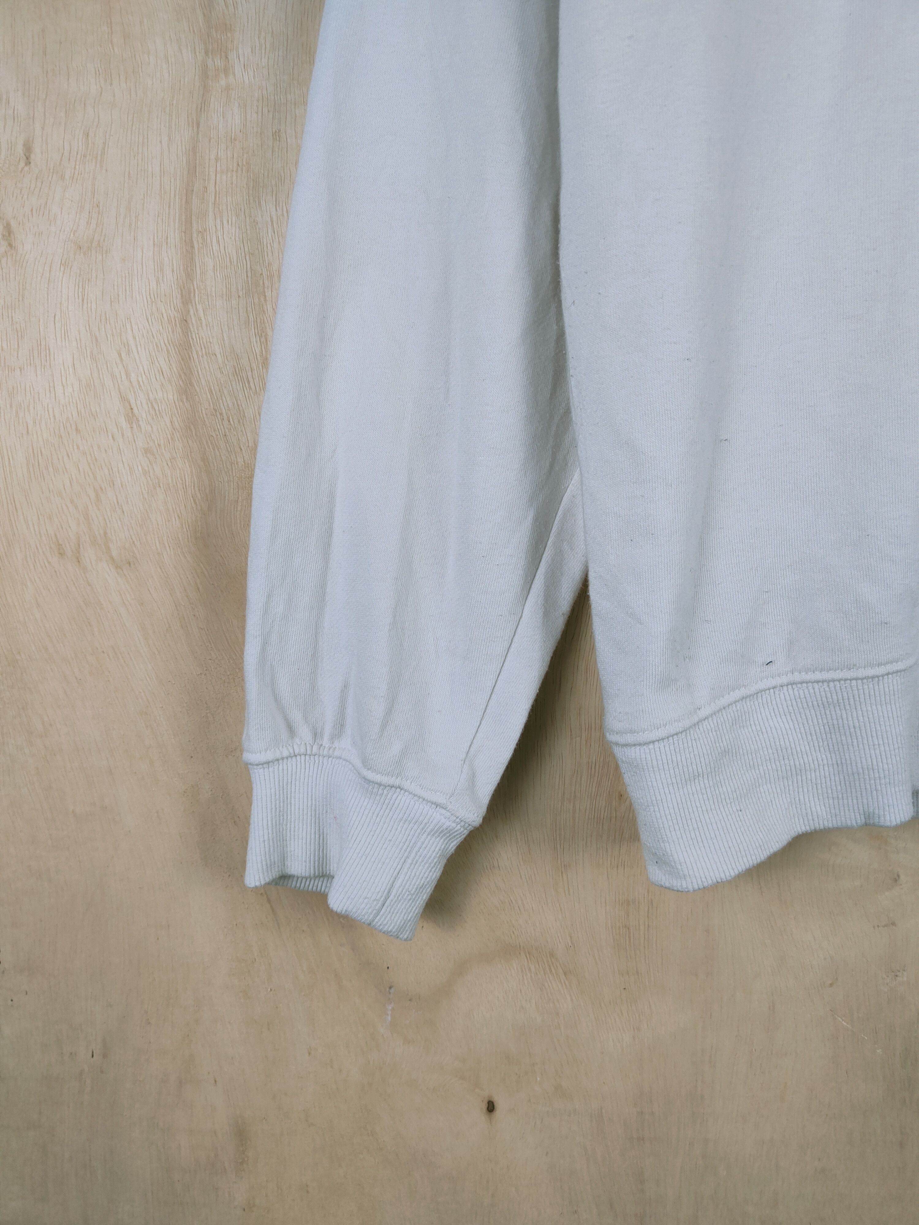 Japanese Brand Wego White vintage Sweatshirts #S2607 Size US L / EU 52-54 / 3 - 5 Thumbnail