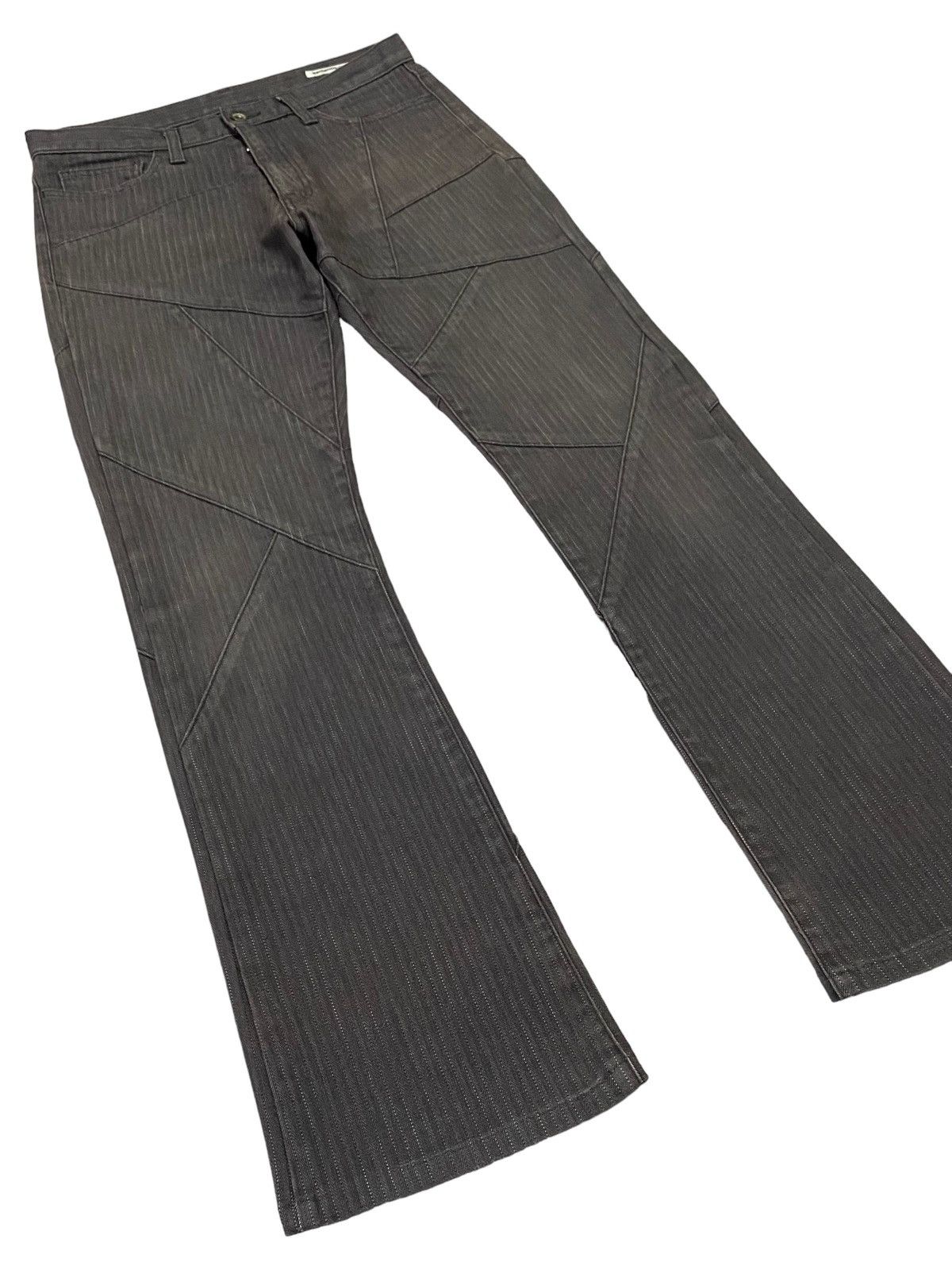Japanese Brand × semanticdesign Semantic Design Flare Stretches Denim Pants Size US 30 / EU 46 - 22 Thumbnail