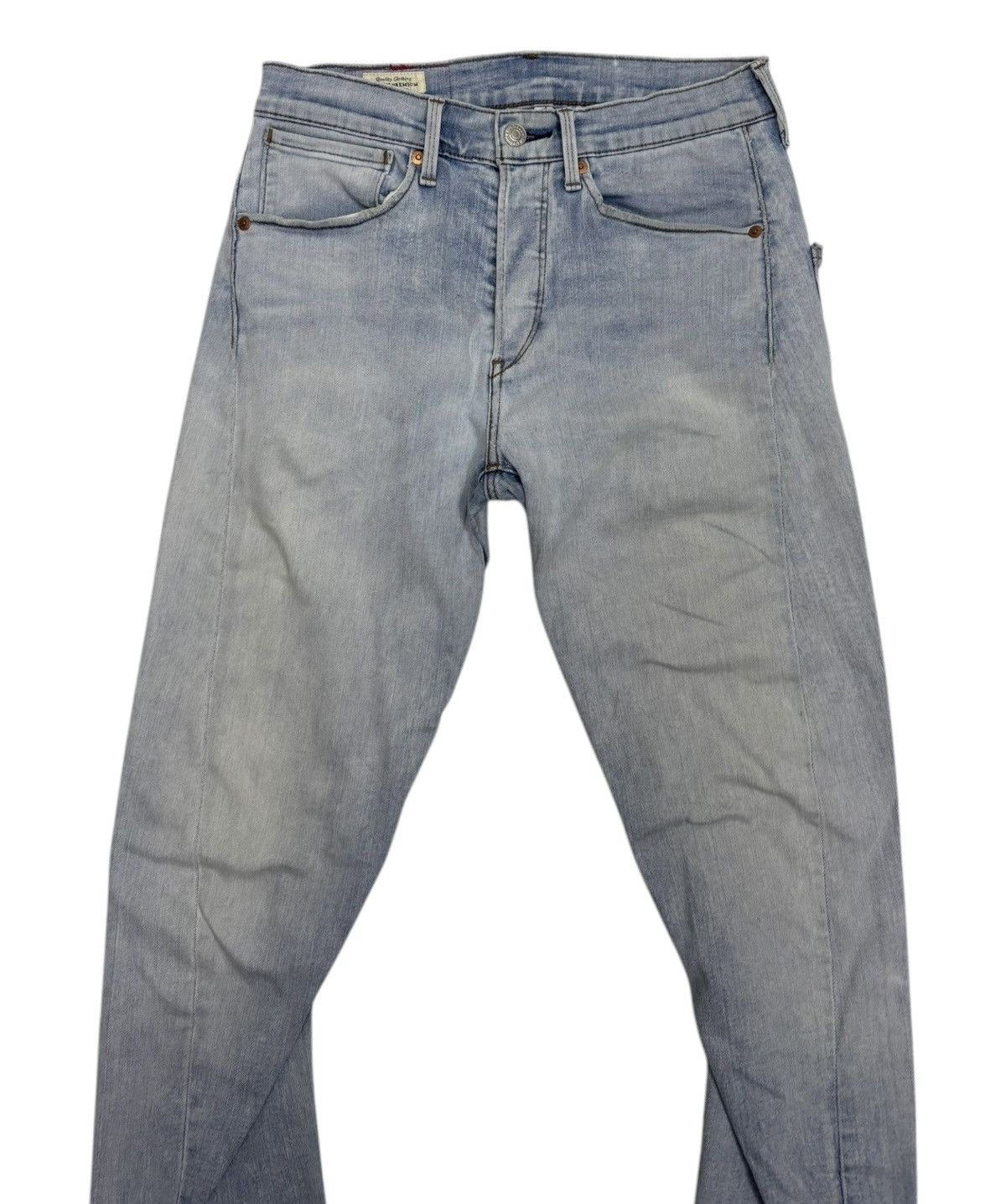 Engineered Garments × Levi's 🔥Levi’s Engineered STONE WASH Faded Distress Denim Jeans Size 28" / US 6 / IT 42 - 5 Thumbnail