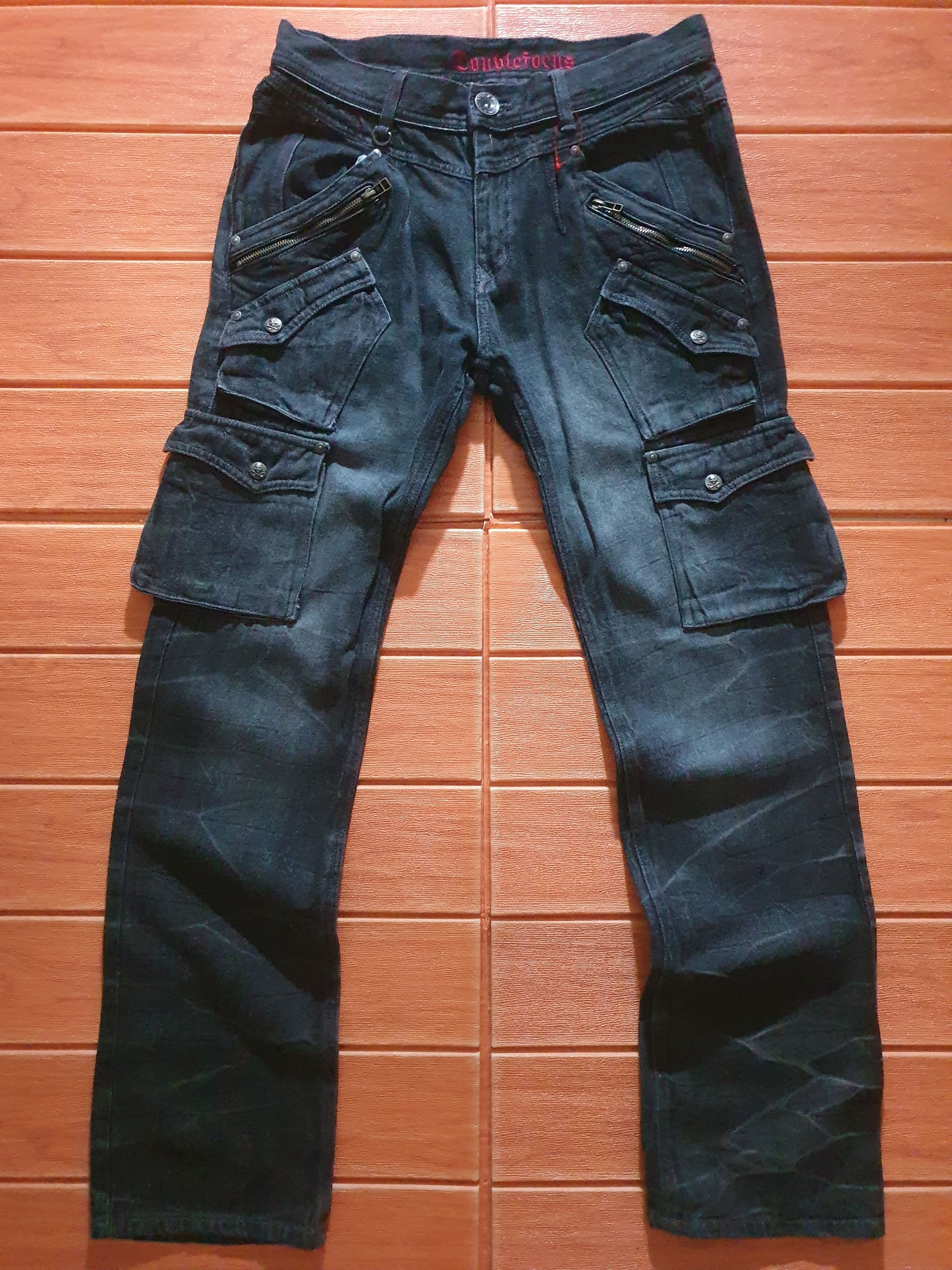 If Six Was Nine 💥Doublefocus multipocket cargo pant Size US 31 - 1 Thumbnail