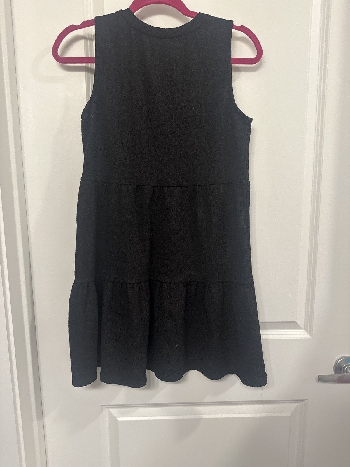 Forever 21 Summer Babydoll Black Dress Size S / US 4 / IT 40 - 2 Thumbnail