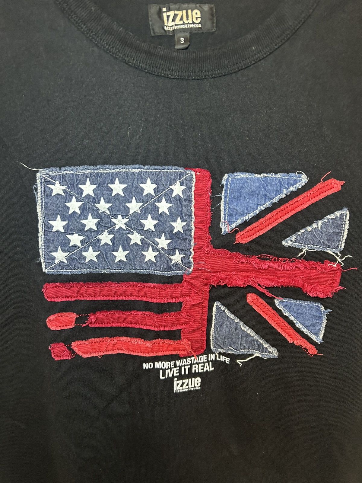 Designer × izzue Izzue Union Jack patch T-shirt Size US M / EU 48-50 / 2 - 3 Thumbnail