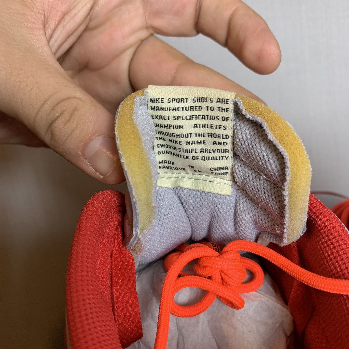 Nike × Off-White × Virgil Abloh Off-White Nike Dunk Low University Red Size US 12 / EU 45 - 19 Thumbnail