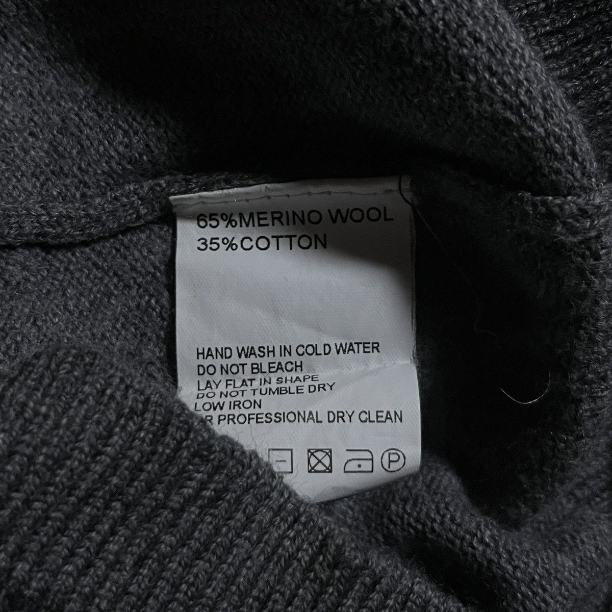 Balenciaga Vintage Balenciaga Gray Wool Knitted Crewneck Sweater Size US S / EU 44-46 / 1 - 5 Thumbnail