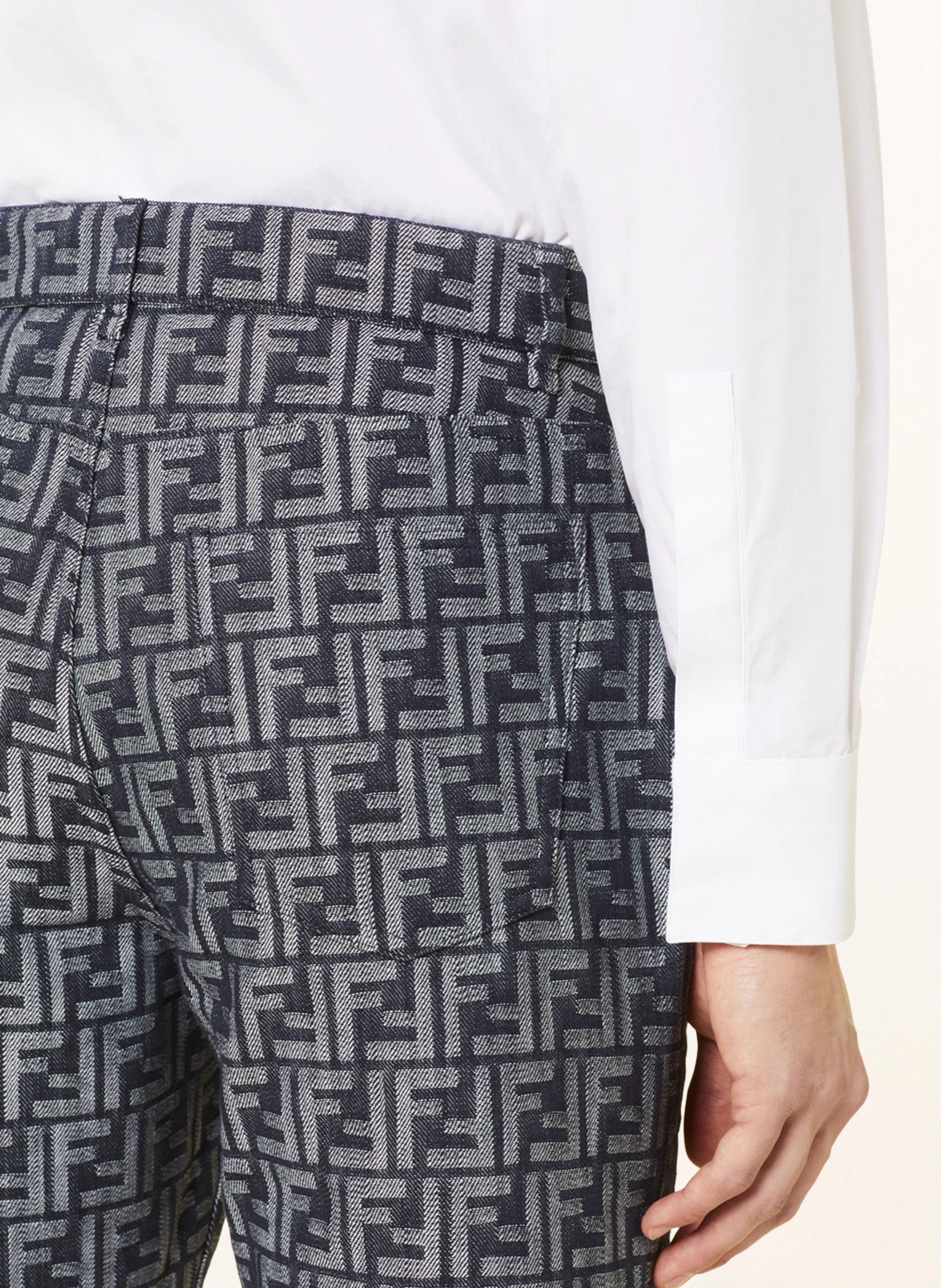 Fendi o1loc1c0824 Trousers in Grey Size US 36 / EU 52 - 4 Thumbnail