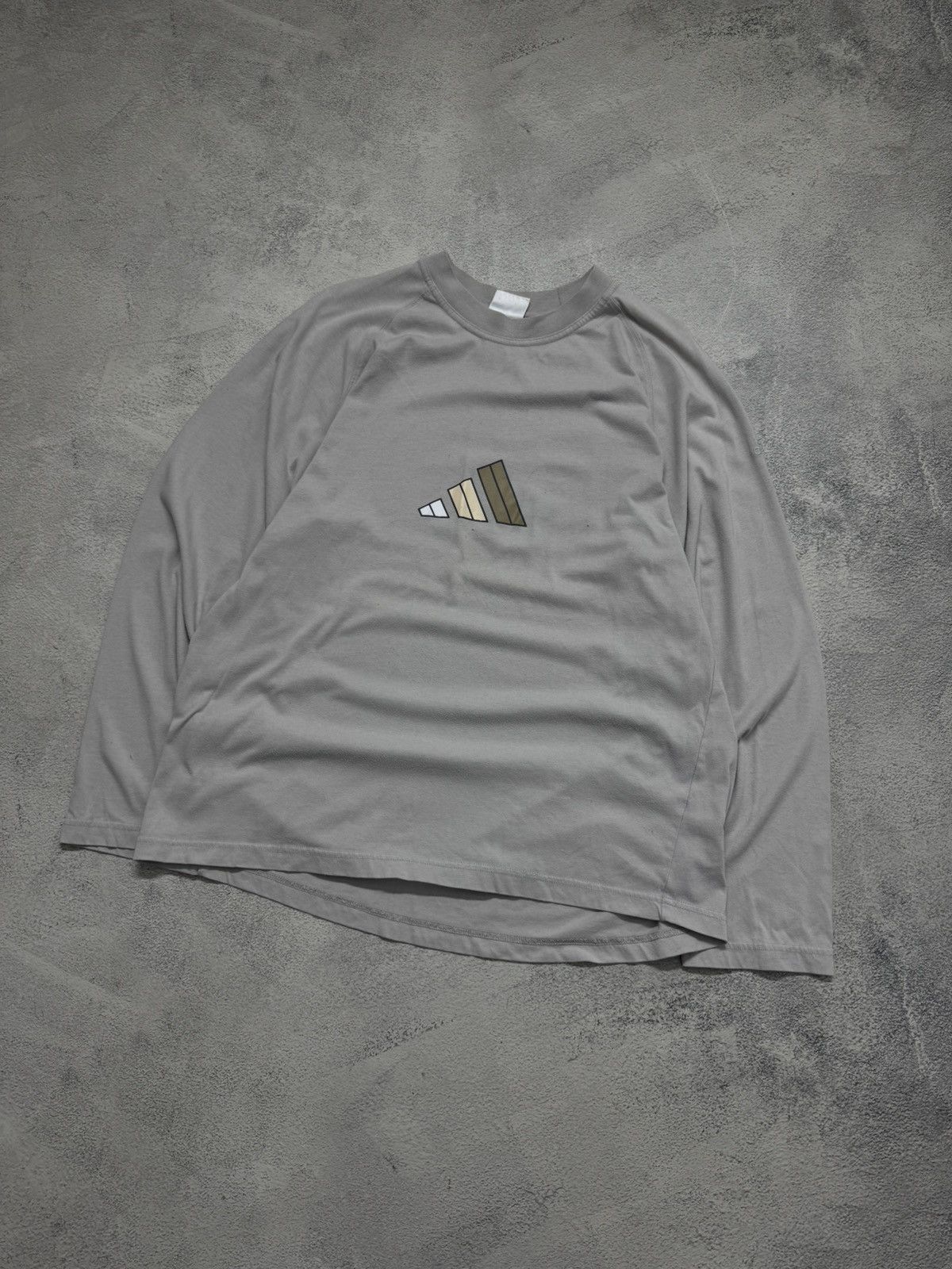 Adidas Vintage Adidas Big Logo Long Sleeve 90’s Size US L / EU 52-54 / 3 - 3 Thumbnail