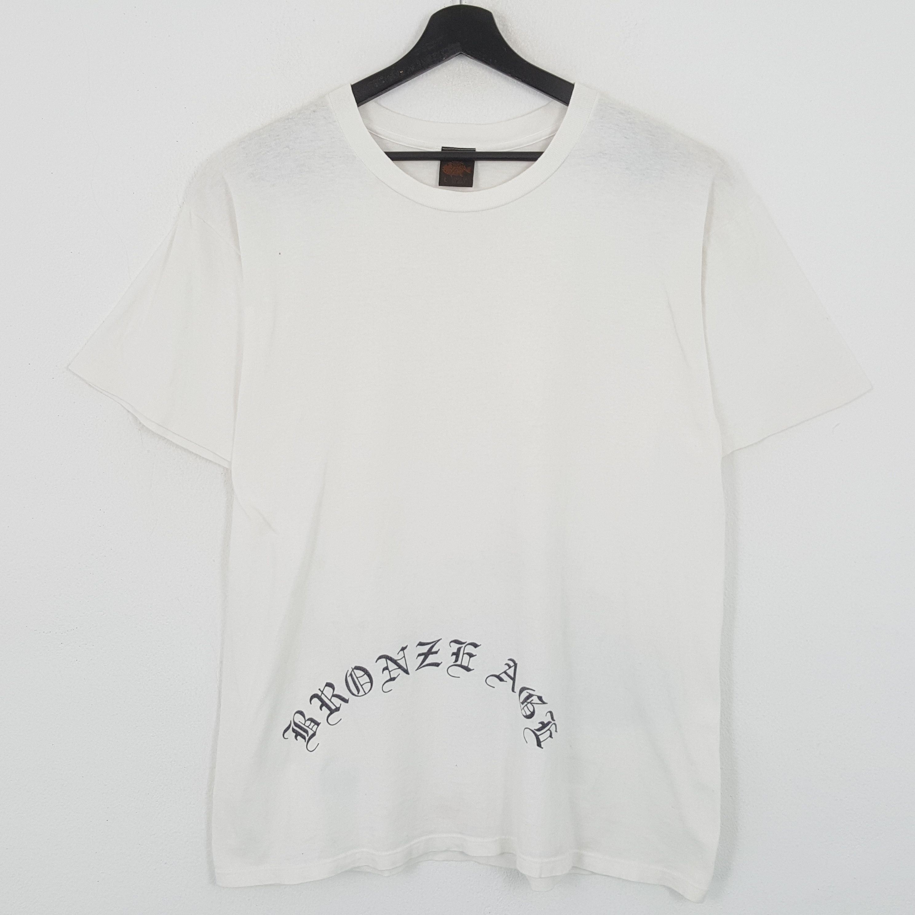 Vintage BRONZE AGE Surfing Streetwear Style Tshirt Size US L / EU 52-54 / 3 - 3 Thumbnail