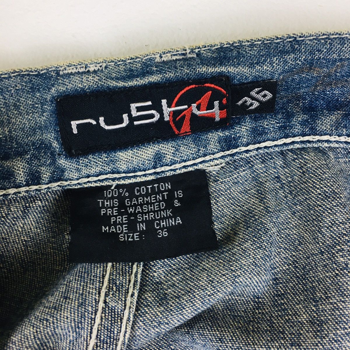 Rusty Vintage Rusty Red Line Loose Fit Jeans Size US 36 / EU 52 - 10 Thumbnail