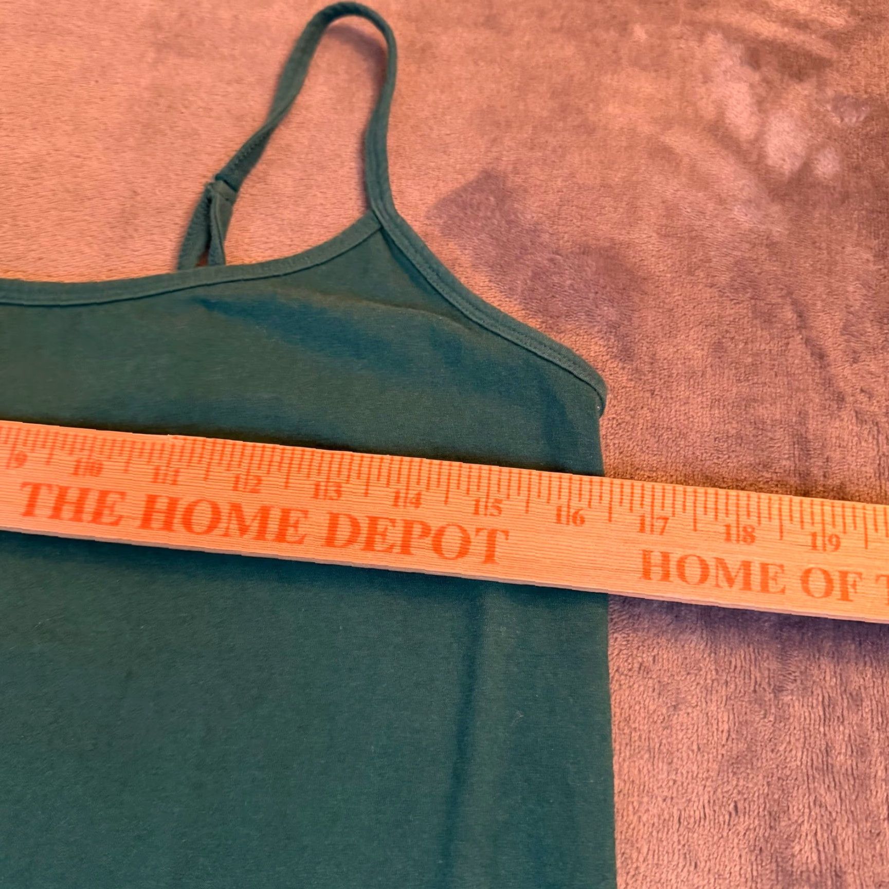 Torrid Torrid Green Camisole Tank Slip Top Womens Size 1 Adjustable Strap Stretch Cotton Spandex Nursing? Size XS / US 0-2 / IT 36-38 - 4 Thumbnail