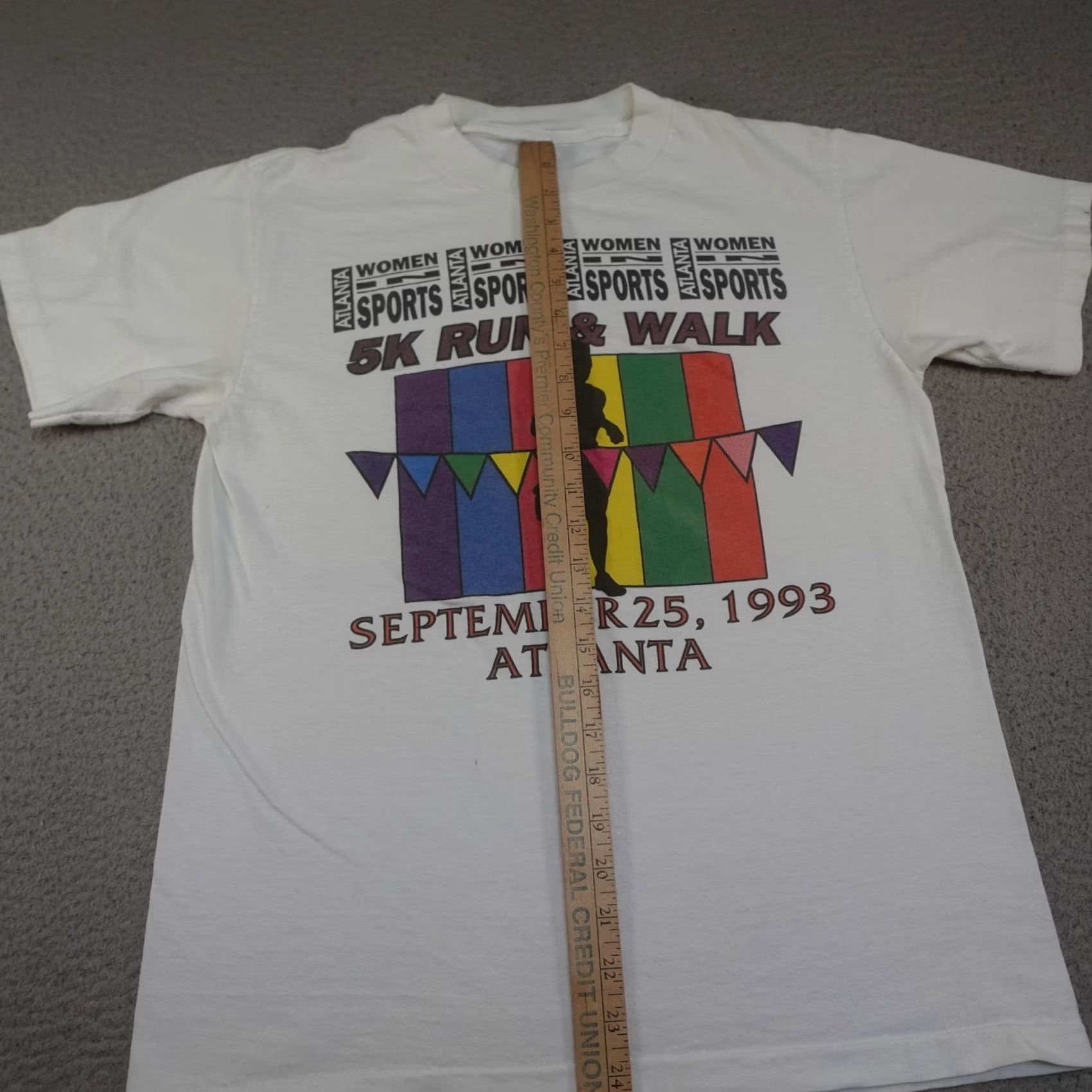 Vintage VINTAGE Atlanta Women In Sports 5K Run & Walk Shirt Women's Small White Crew Neck Short Sleeve Jersey T-Shirt Running Casual Sports Size S / US 4 / IT 40 - 6 Thumbnail